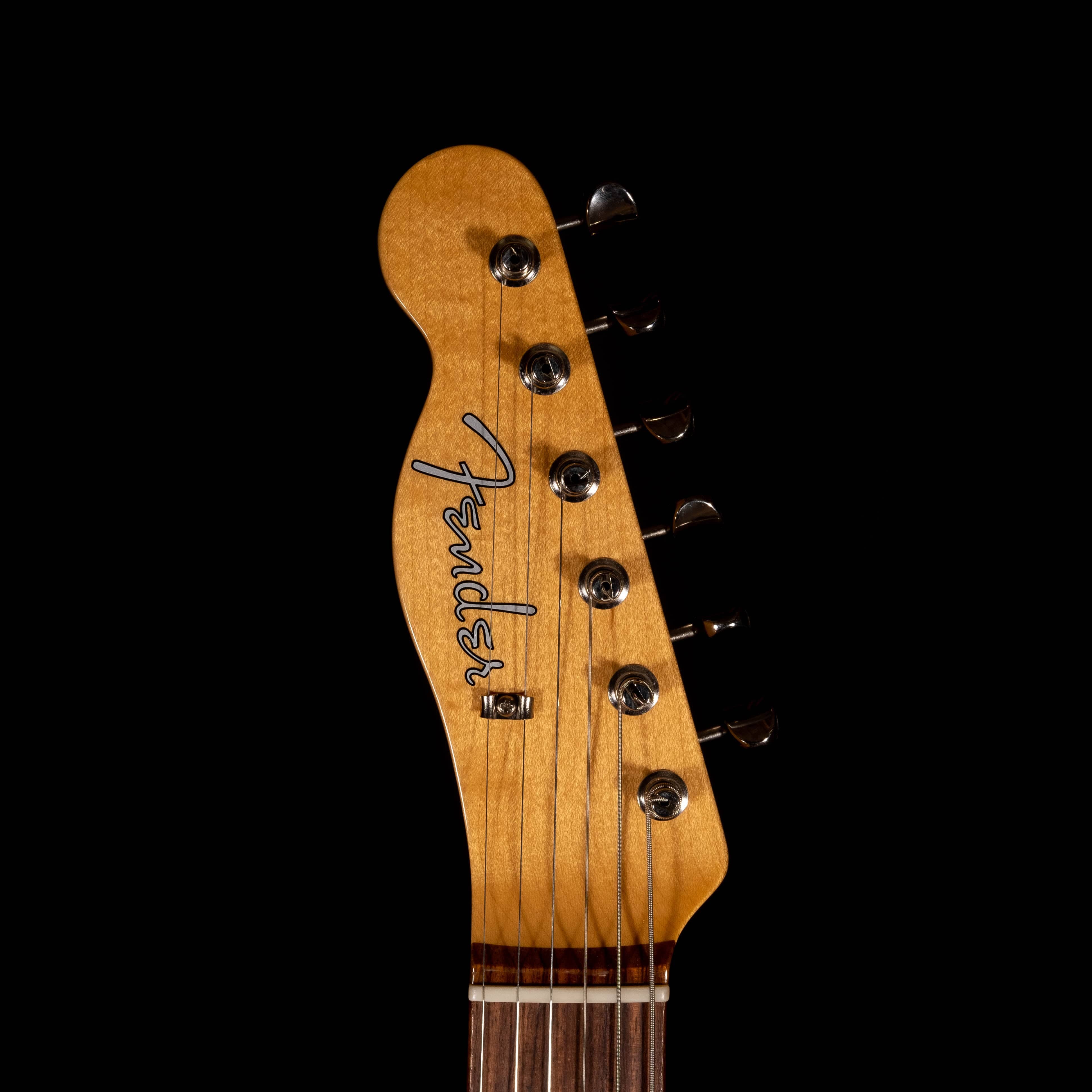 Pre-Owned Fender American Vintage '64 Left-Handed Telecaster - Sunburst With OHSC - Image 8