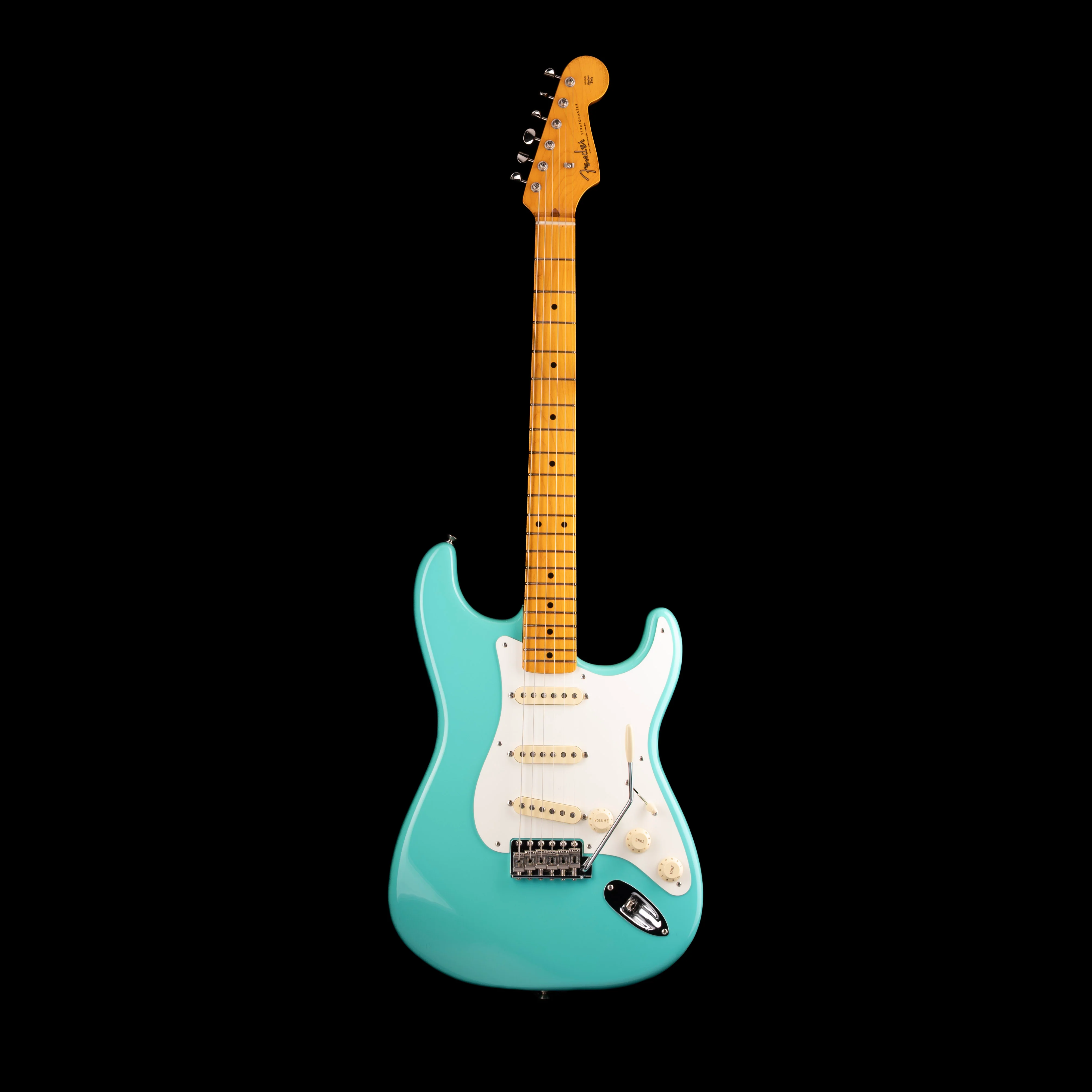 Pre-Owned Fender American Vintage II 1957 Stratocaster Sea Foam Green With OHSC - Image 2