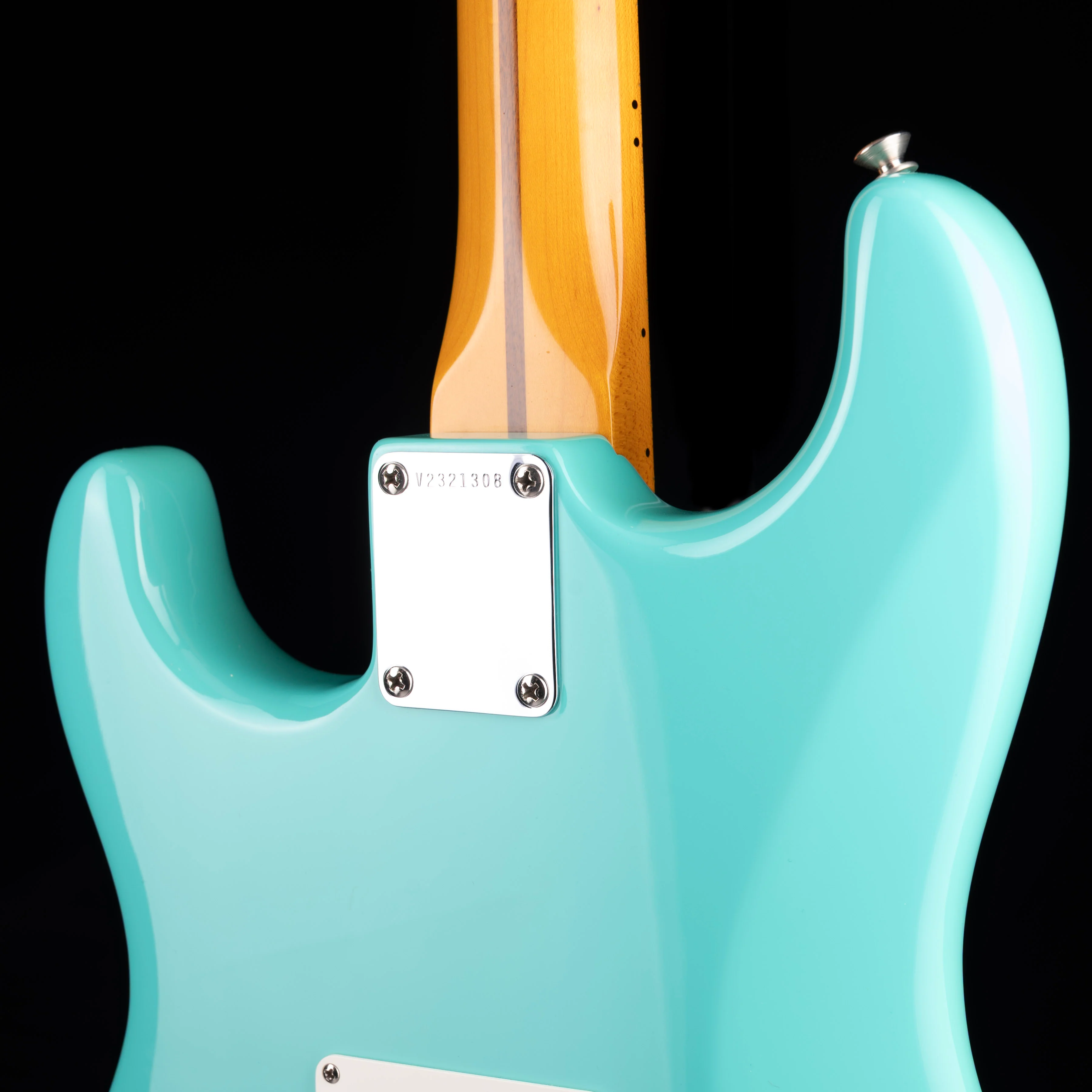 Pre-Owned Fender American Vintage II 1957 Stratocaster Sea Foam Green With OHSC - Image 6
