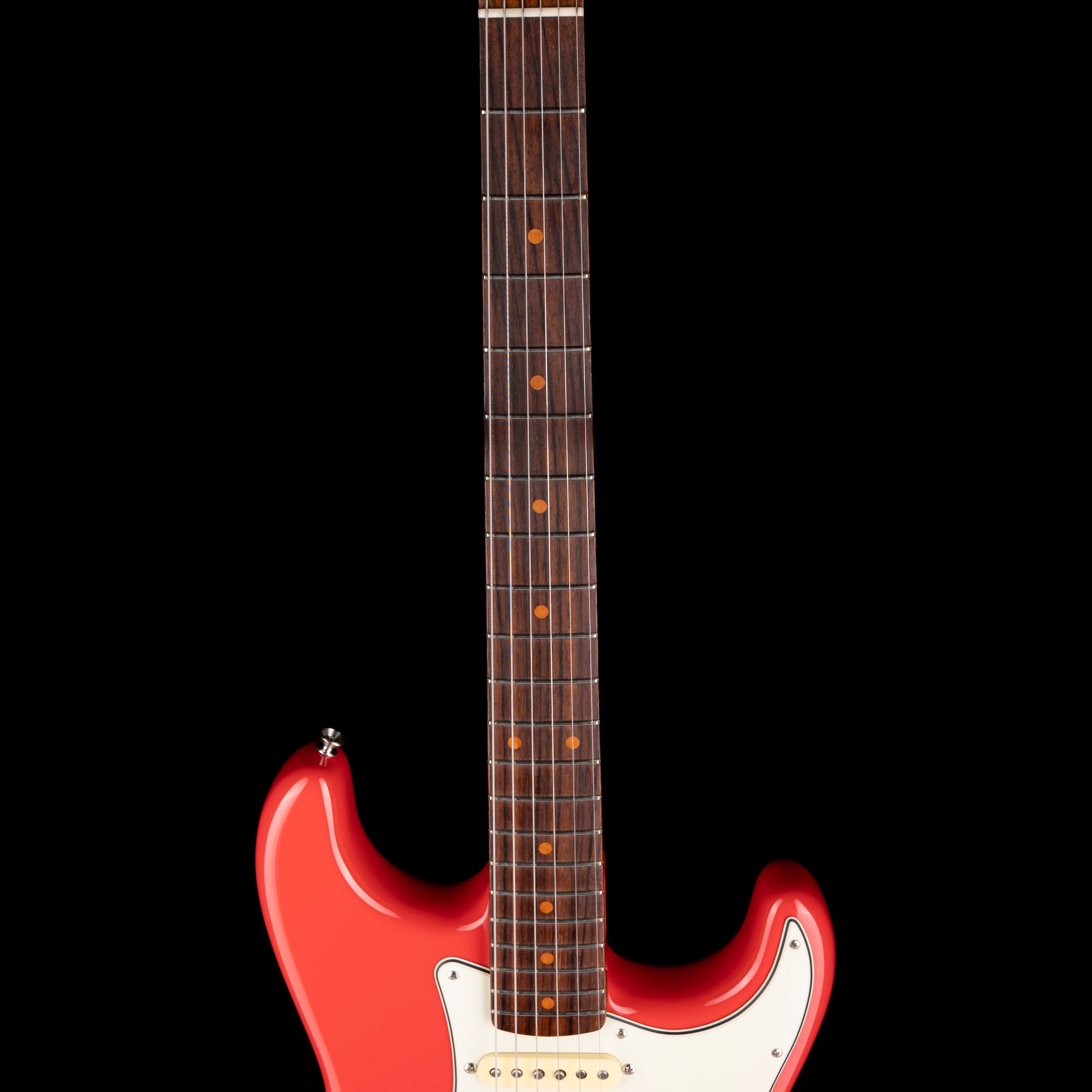 Pre Owned Fender American Vintage II 1961 Stratocaster Fiesta Red with OHSC #V2325739 - Image 7