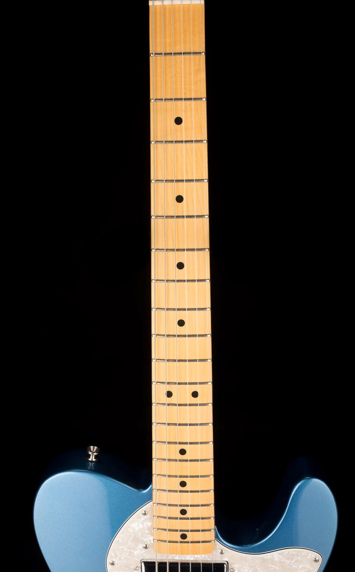 Pre Owned Fender	American Vintage II '72 Telecaster Thinline Lake Placid Blue With OHSC - Image 11
