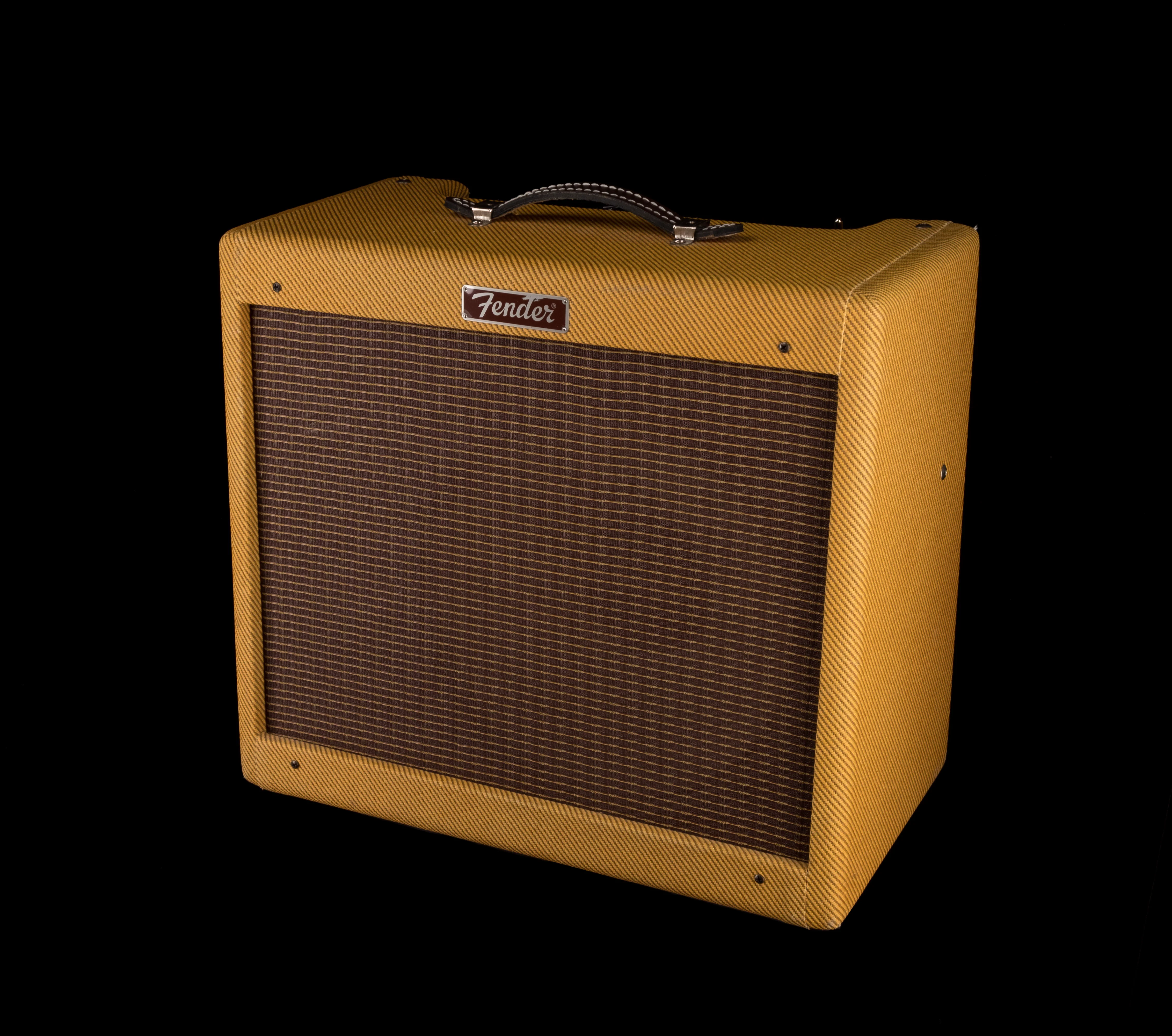 Pre Owned Fender Blues Jr. Limited Edition Cannabis Rex Tweed 1x12" Tube Guitar Amp Combo - Image 2