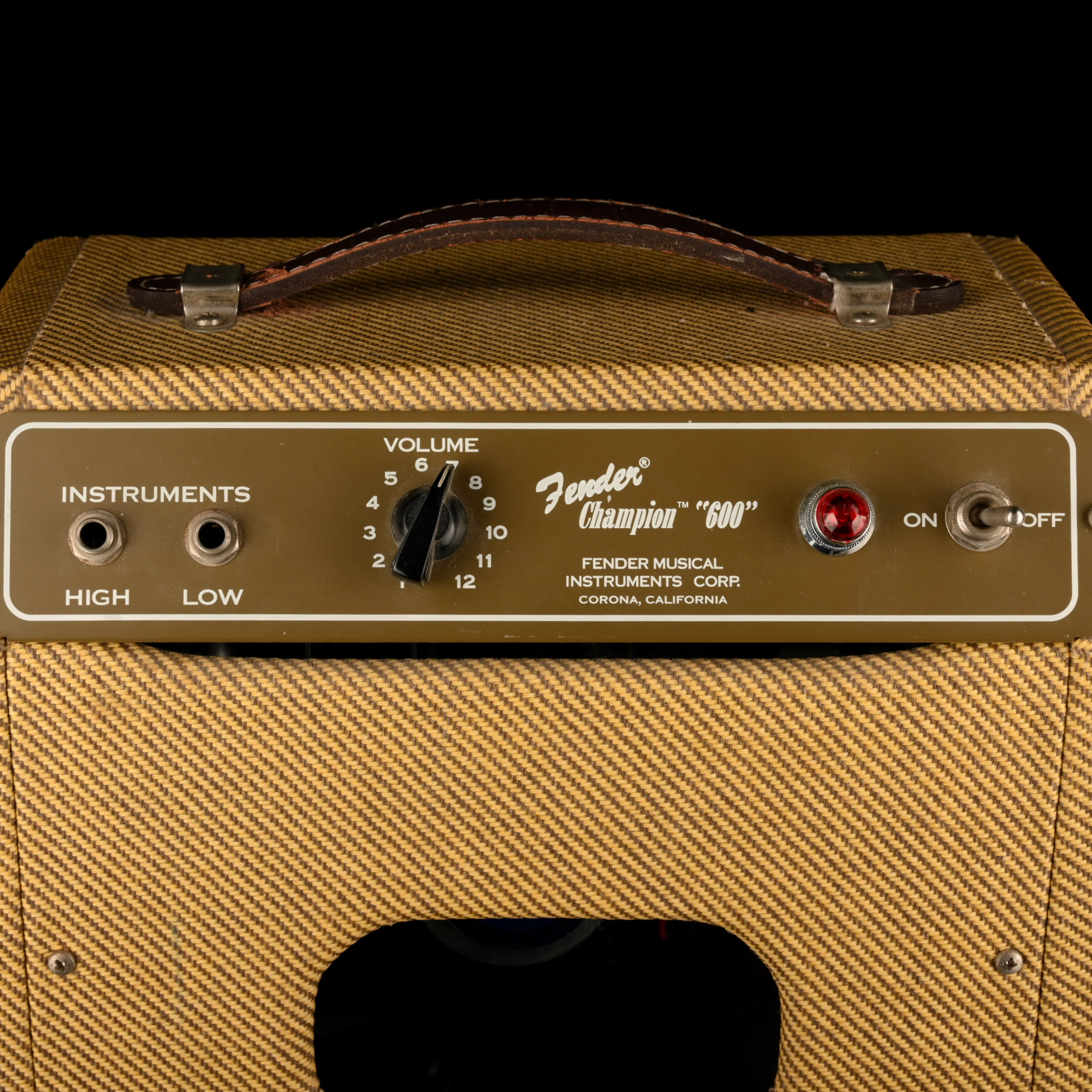 Pre Owned Fender Champion 600 Tweed Guitar Amp Combo With Mercury Magnetics - Image 6