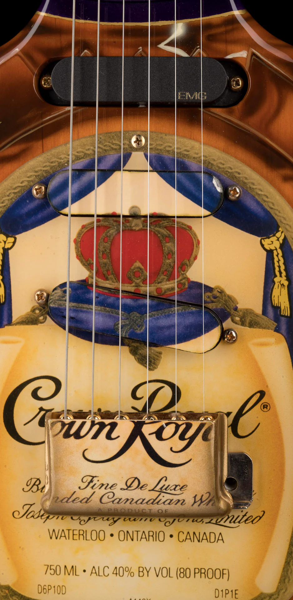 Pre Owned Fender Custom Shop Crown Royal Stratocaster - Pamelina H Collection - Image 6