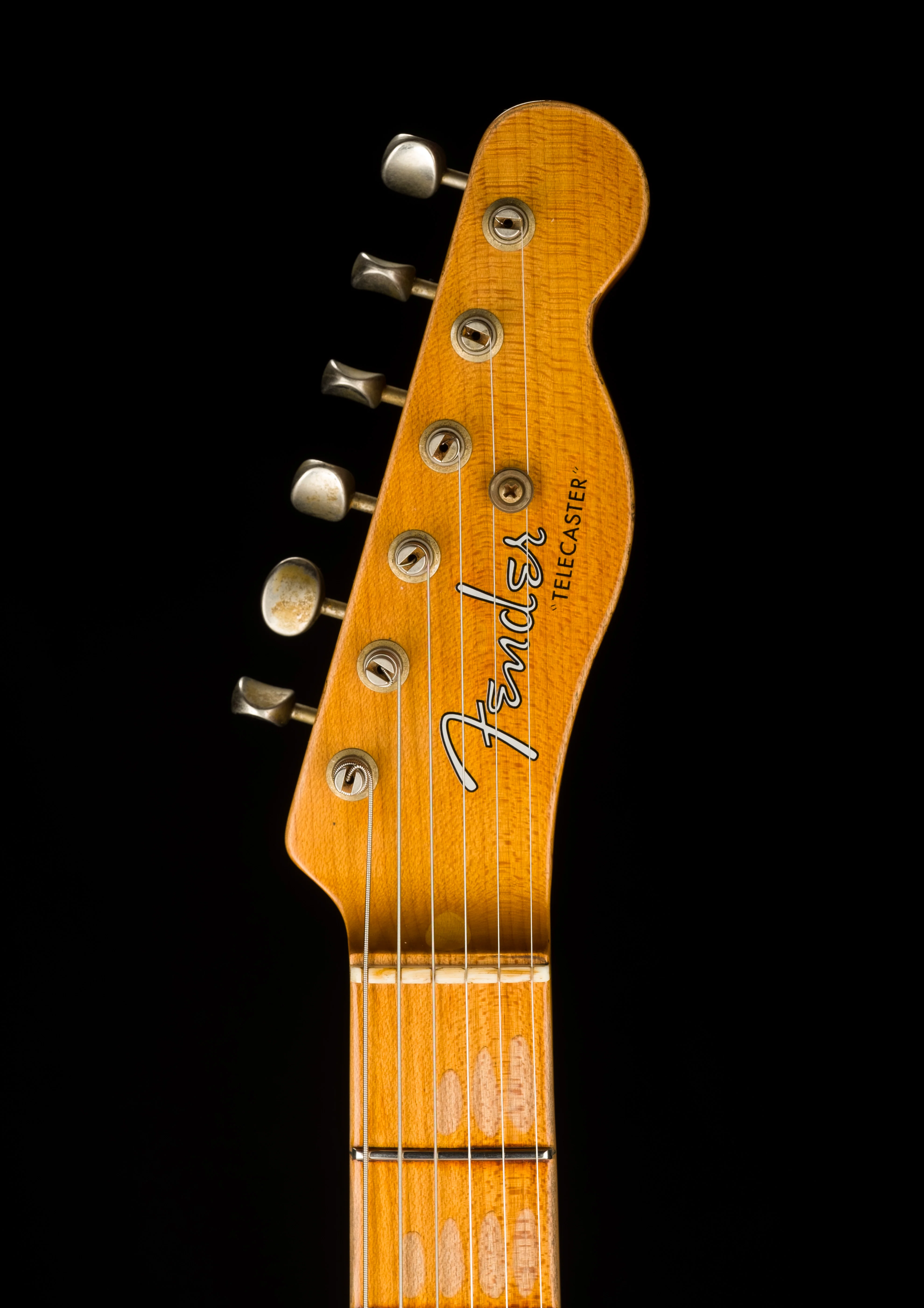 Pre Owned Fender Custom Shop 1952 Telecaster Heavy Relic Surf Green with OHSC - Image 16