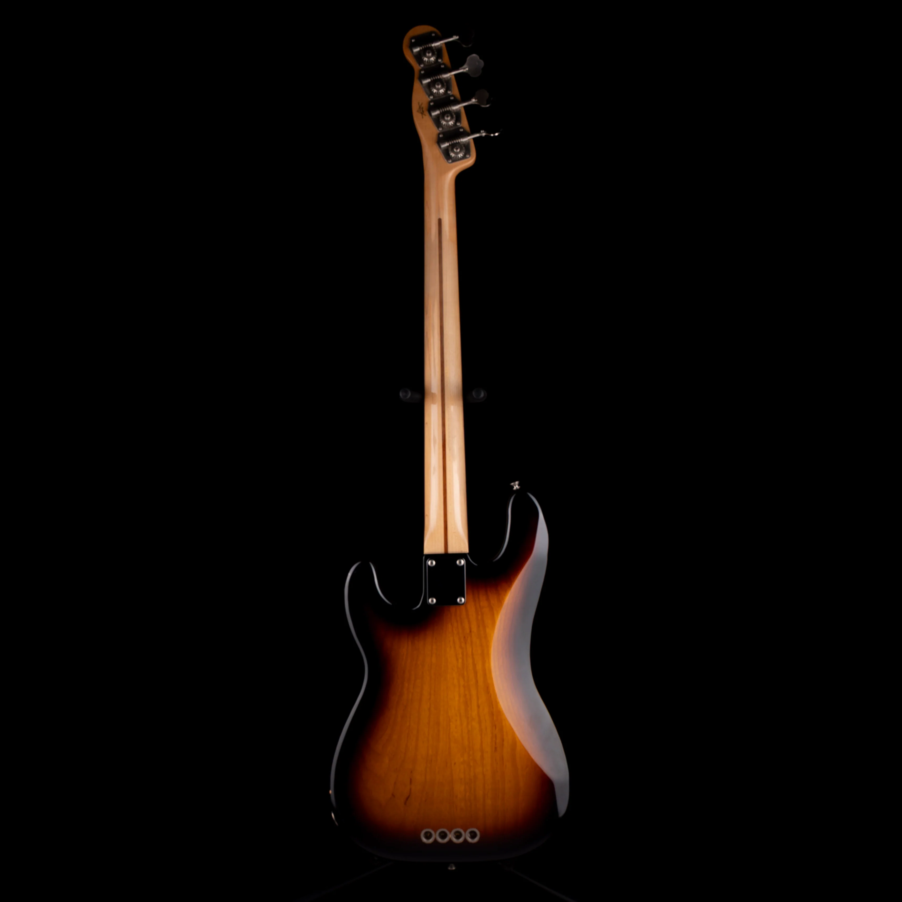 Pre Owned Fender Custom Shop 1955 Precision Bass NOS Sunburst With OHSC - Image 9
