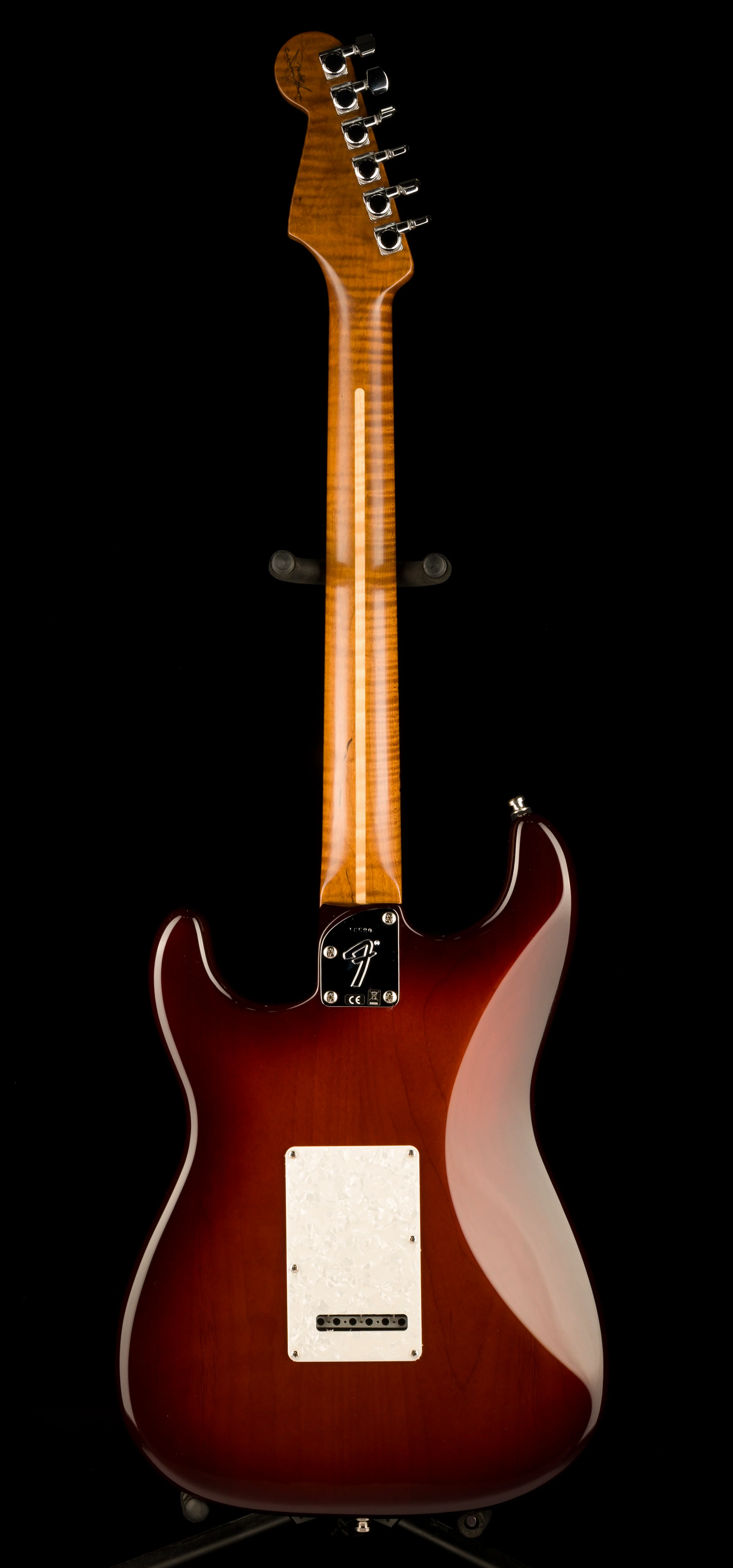 Pre Owned Fender Custom Shop 1956 Stratocaster NOS Violin Burst With OHSC - Image 13