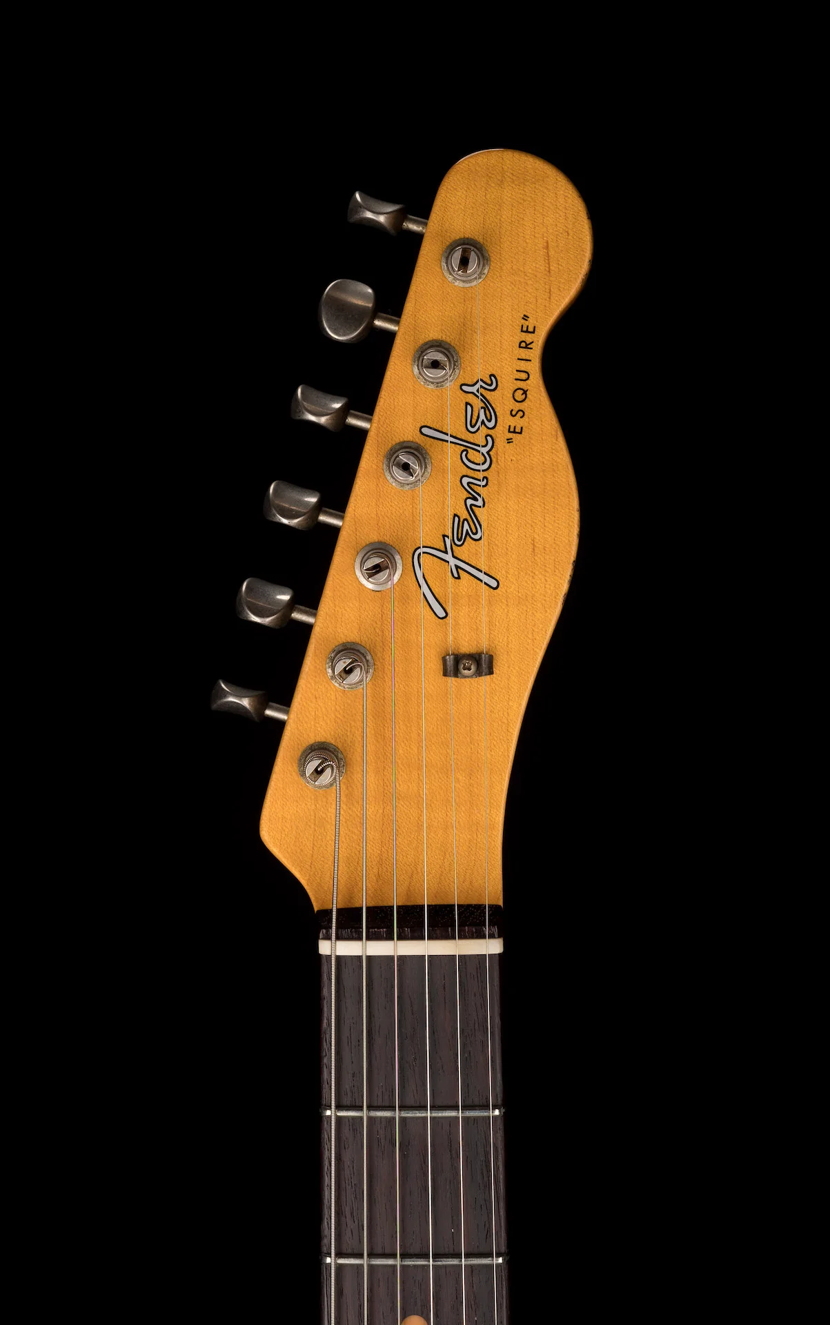 Pre Owned Fender Custom Shop 1959 Esquire Sunburst With OHSC - Image 15