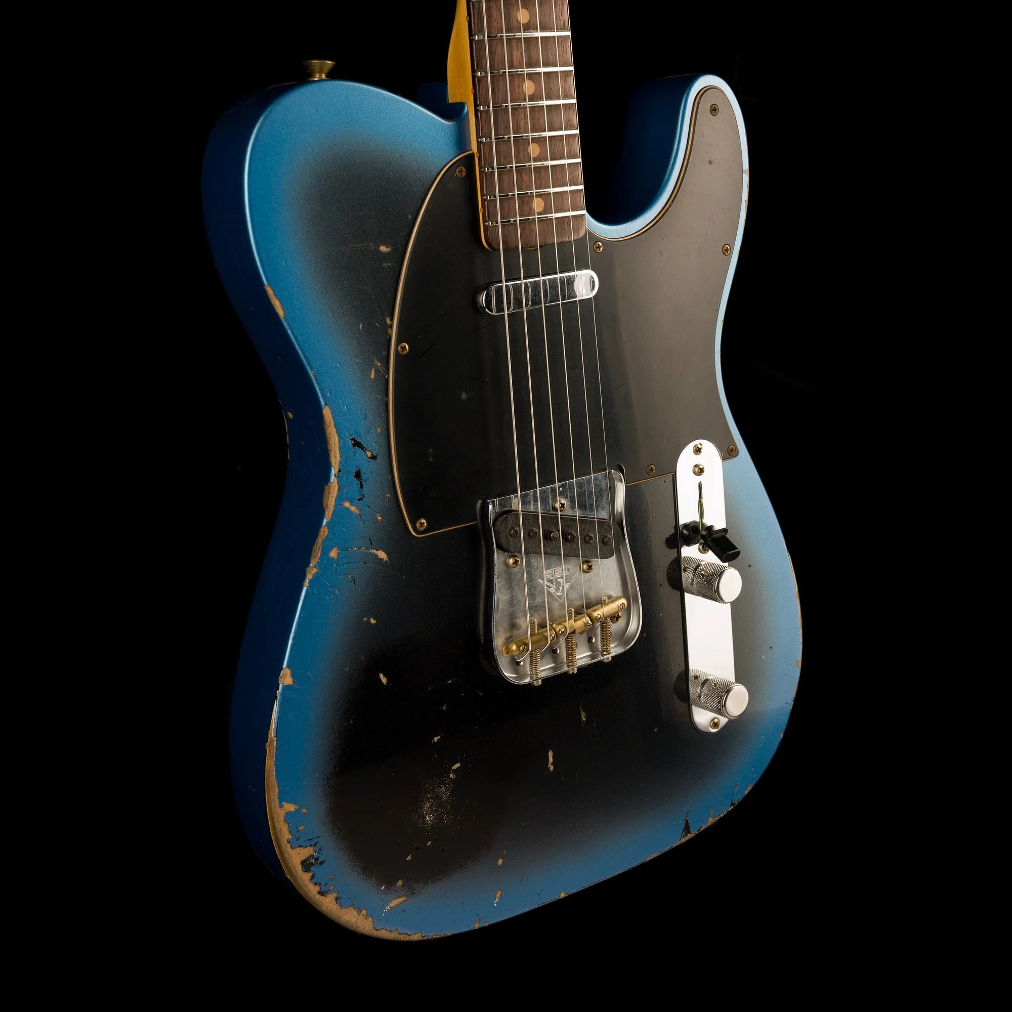 Fender Custom Shop 1963 Telecaster Heavy Relic Dark Night - Truetone Color Set - Image 10