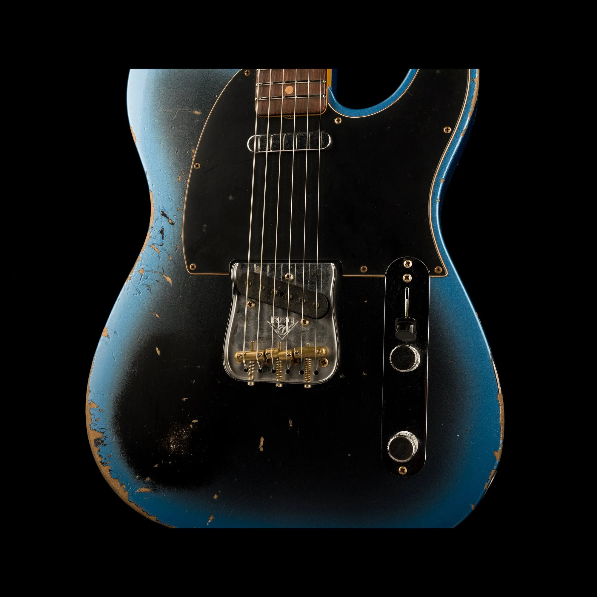 Fender Custom Shop 1963 Telecaster Heavy Relic Dark Night - Truetone Color Set - Image 6
