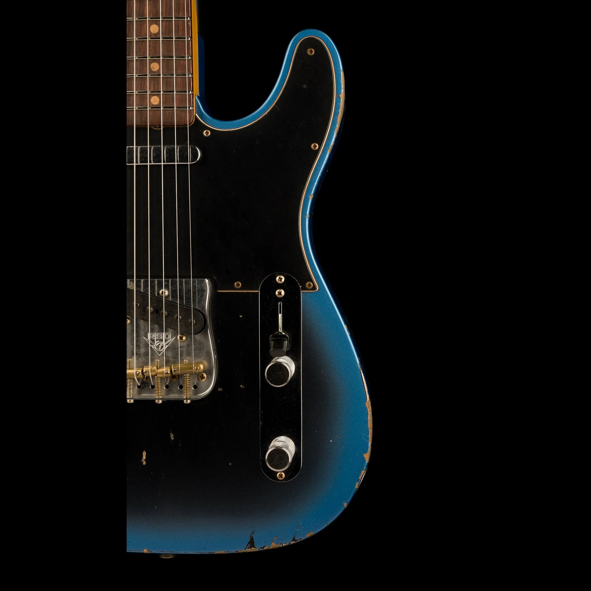 Fender Custom Shop 1963 Telecaster Heavy Relic Dark Night - Truetone Color Set - Image 9