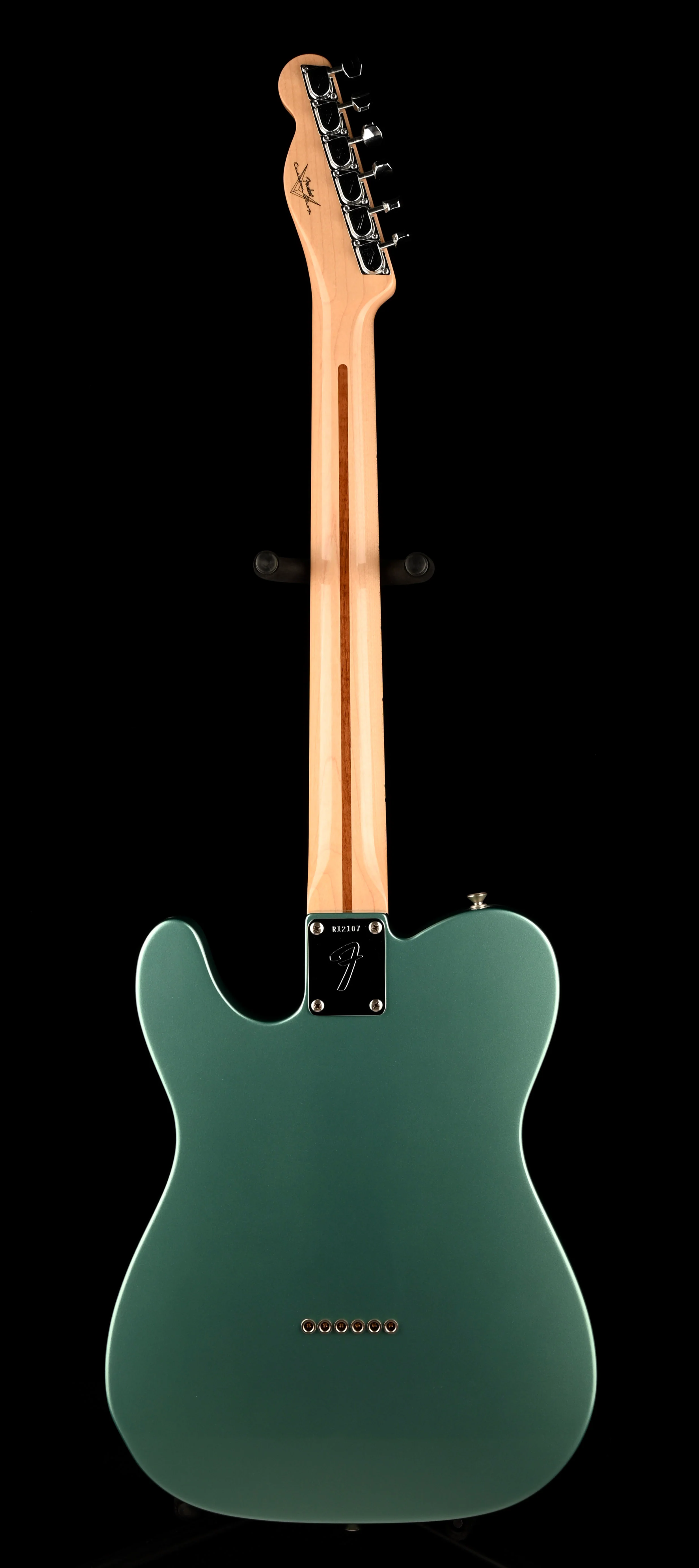 Pre Owned Fender Custom Shop 1969 Telecaster Thinline Teal Green Metallic With HSC - Image 13
