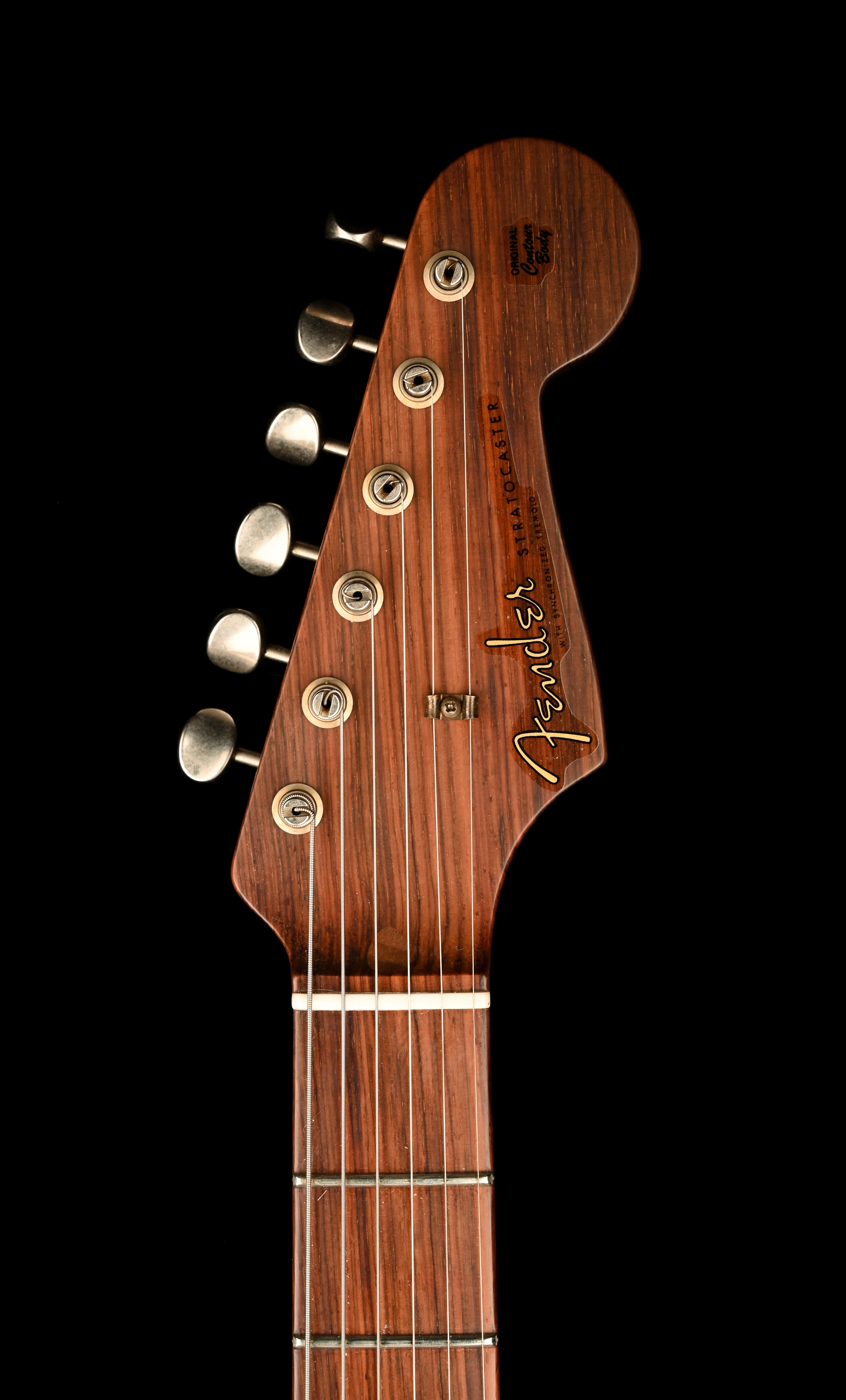 Pre Owned Fender Custom Shop 1957 Stratocaster Rosewood Neck Black With OHSC - Image 16