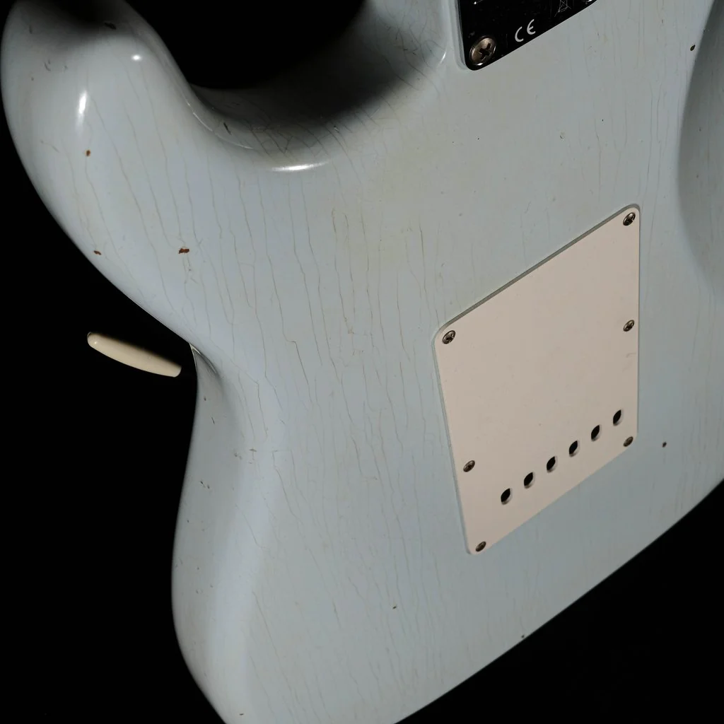 Pre Owned '19 Fender Custom Shop  "59 Special" Stratocaster Journeyman Relic Super Faded Sonic Blue w/ OHSC - Image 11