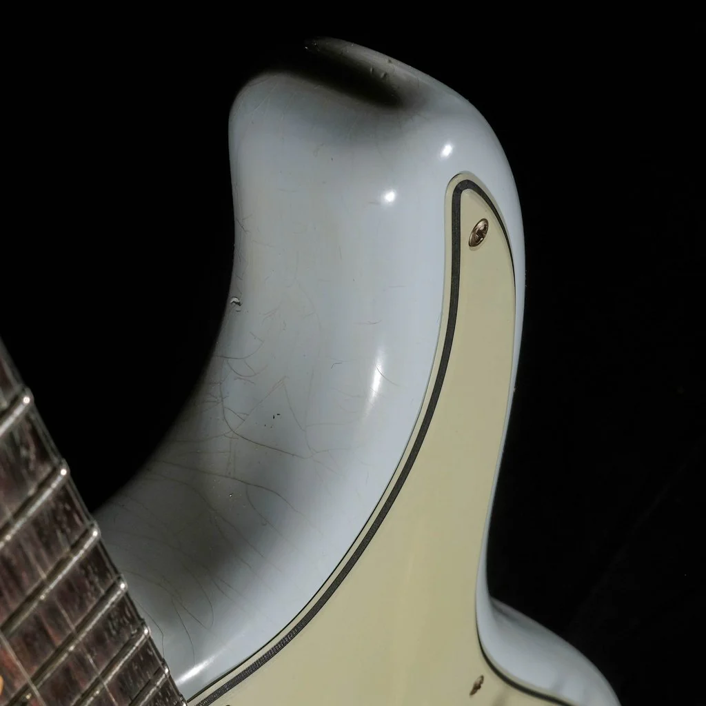 Pre Owned '19 Fender Custom Shop  "59 Special" Stratocaster Journeyman Relic Super Faded Sonic Blue w/ OHSC - Image 8