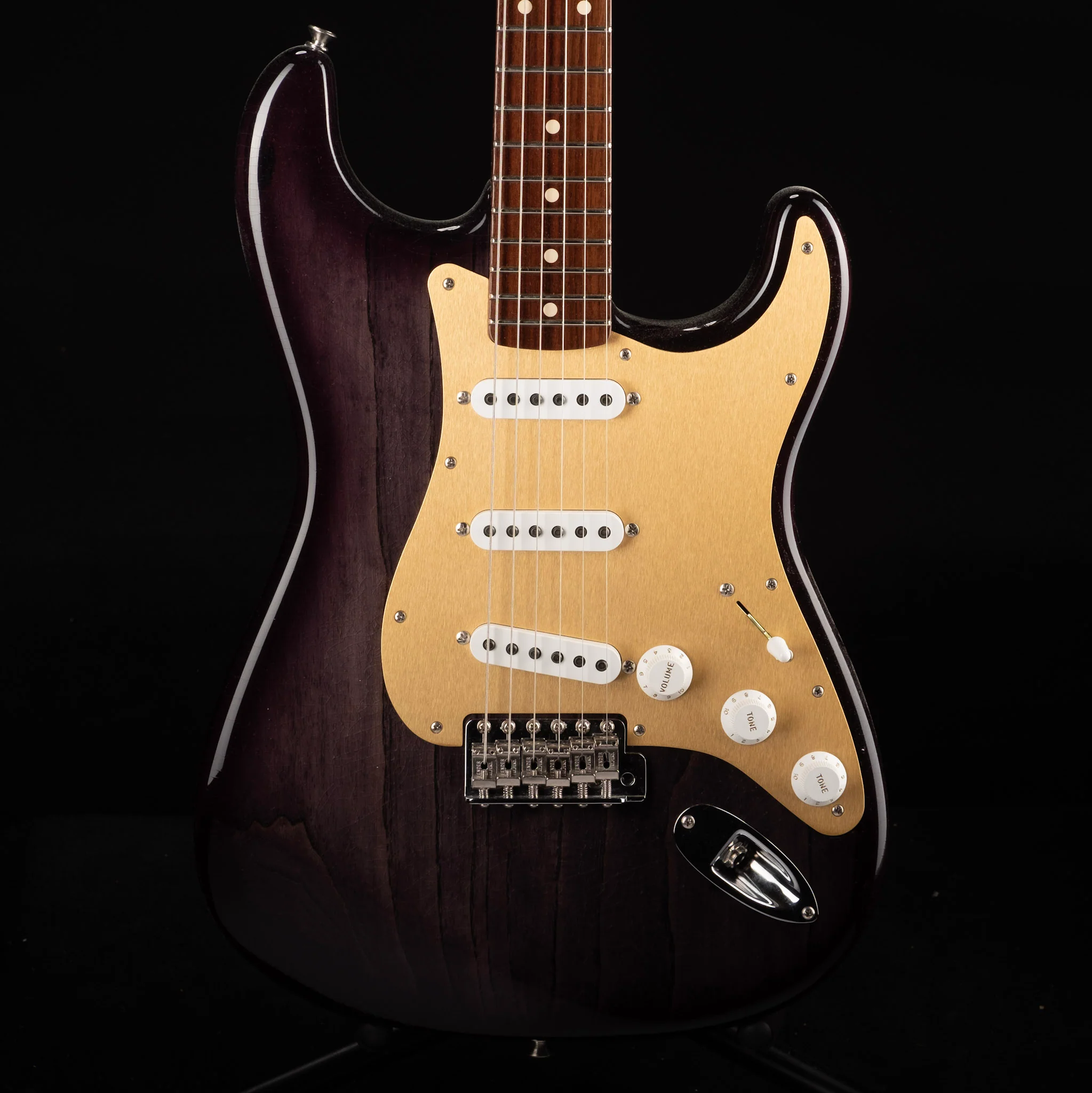 Pre Owned Fender Custom Shop 60's Stratocaster Closet Classic Ebony Transparent With OHSC