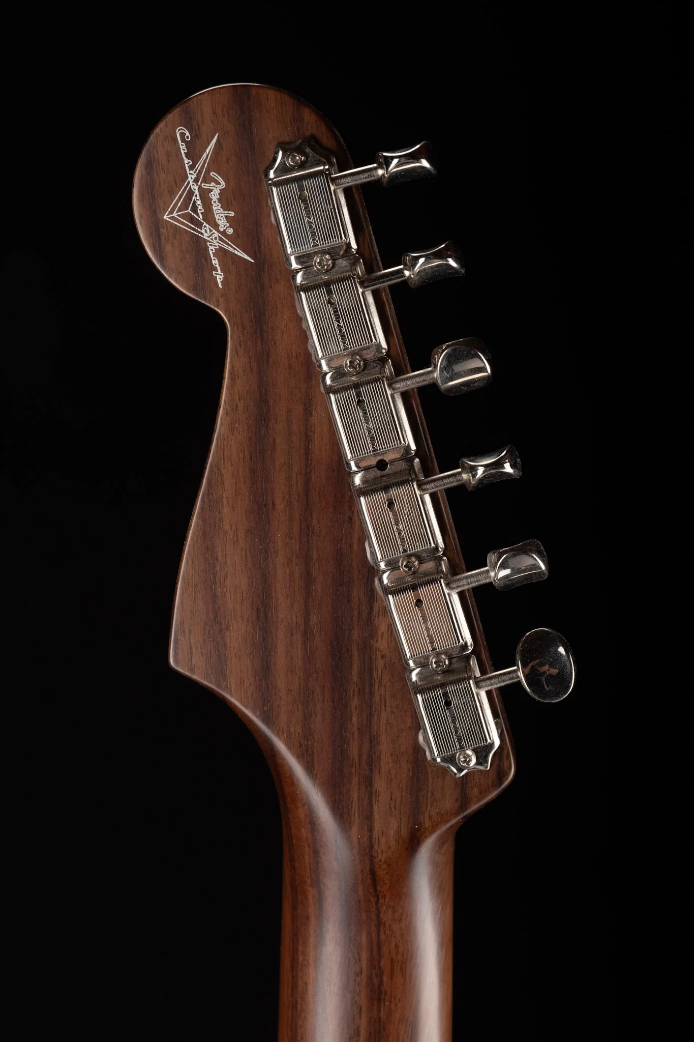 Pre Owned Fender Custom Shop 60's Stratocaster Closet Classic Ebony Transparent With OHSC - Image 12