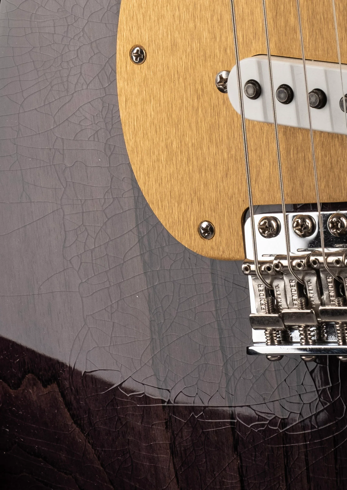 Pre Owned Fender Custom Shop 60's Stratocaster Closet Classic Ebony Transparent With OHSC - Image 6