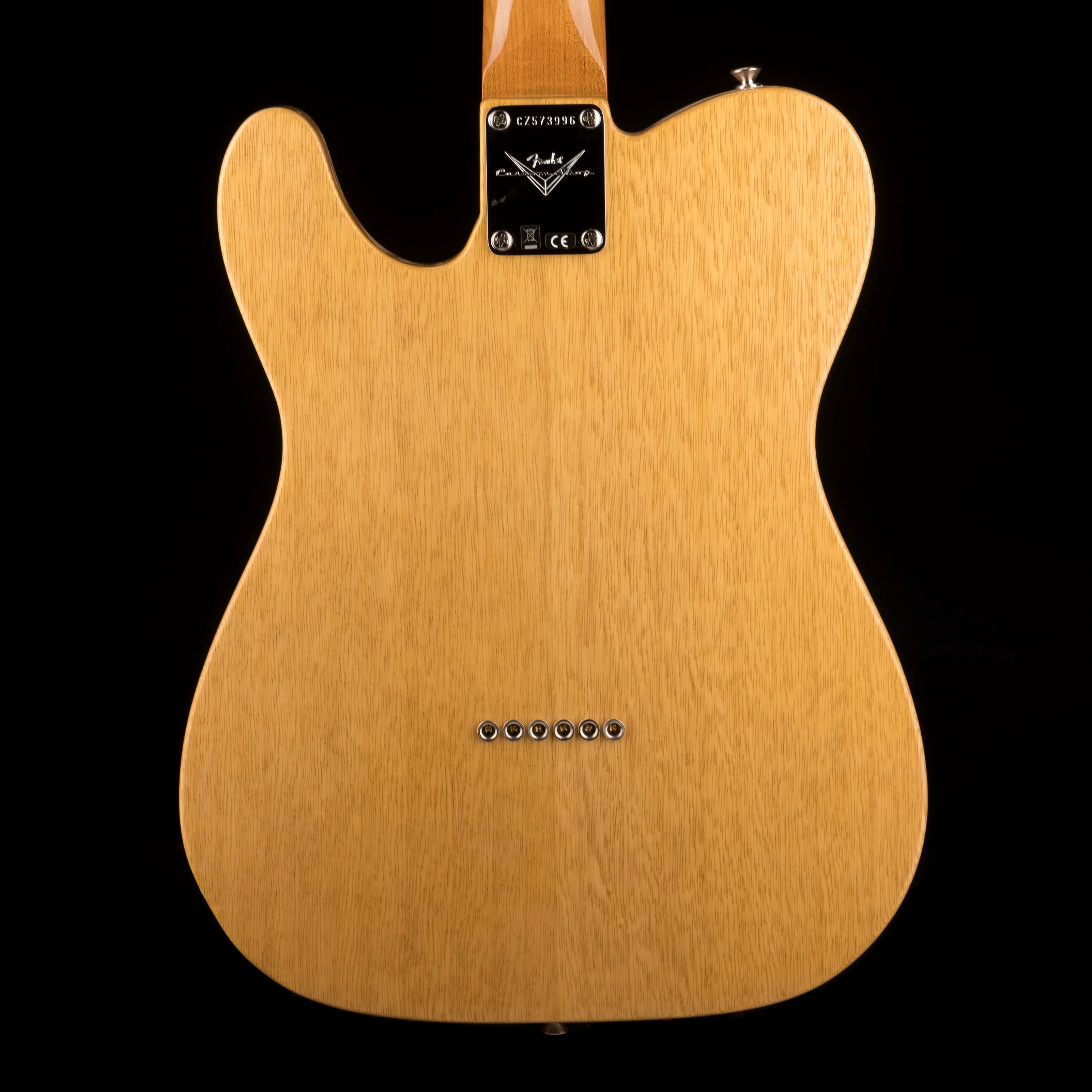 Pre Owned Fender Custom Shop Artisan Korina Tele With OHSC - Image 13