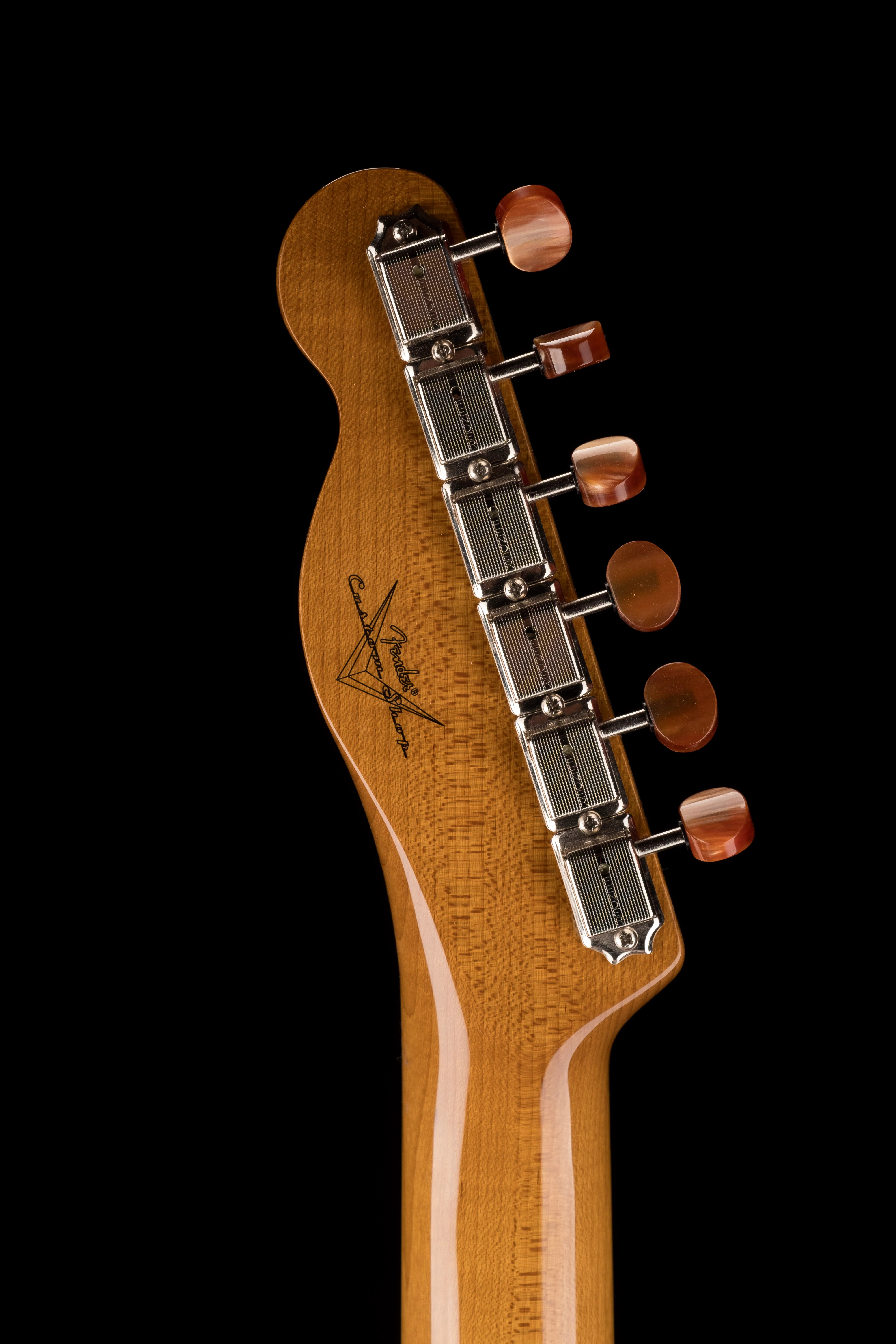 Pre Owned Fender Custom Shop Artisan Korina Tele With OHSC - Image 17