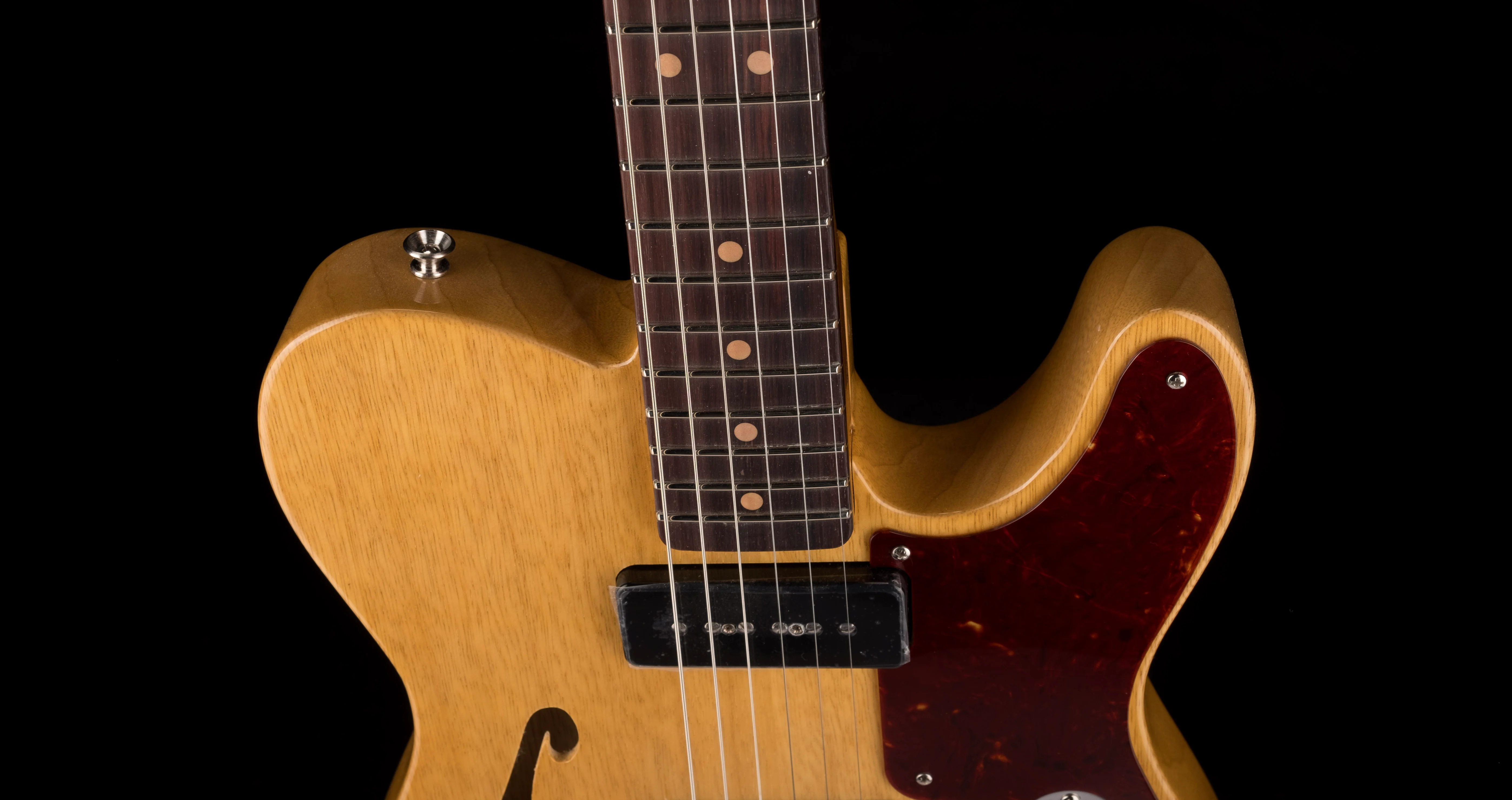 Pre Owned Fender Custom Shop Artisan Korina Tele With OHSC - Image 3