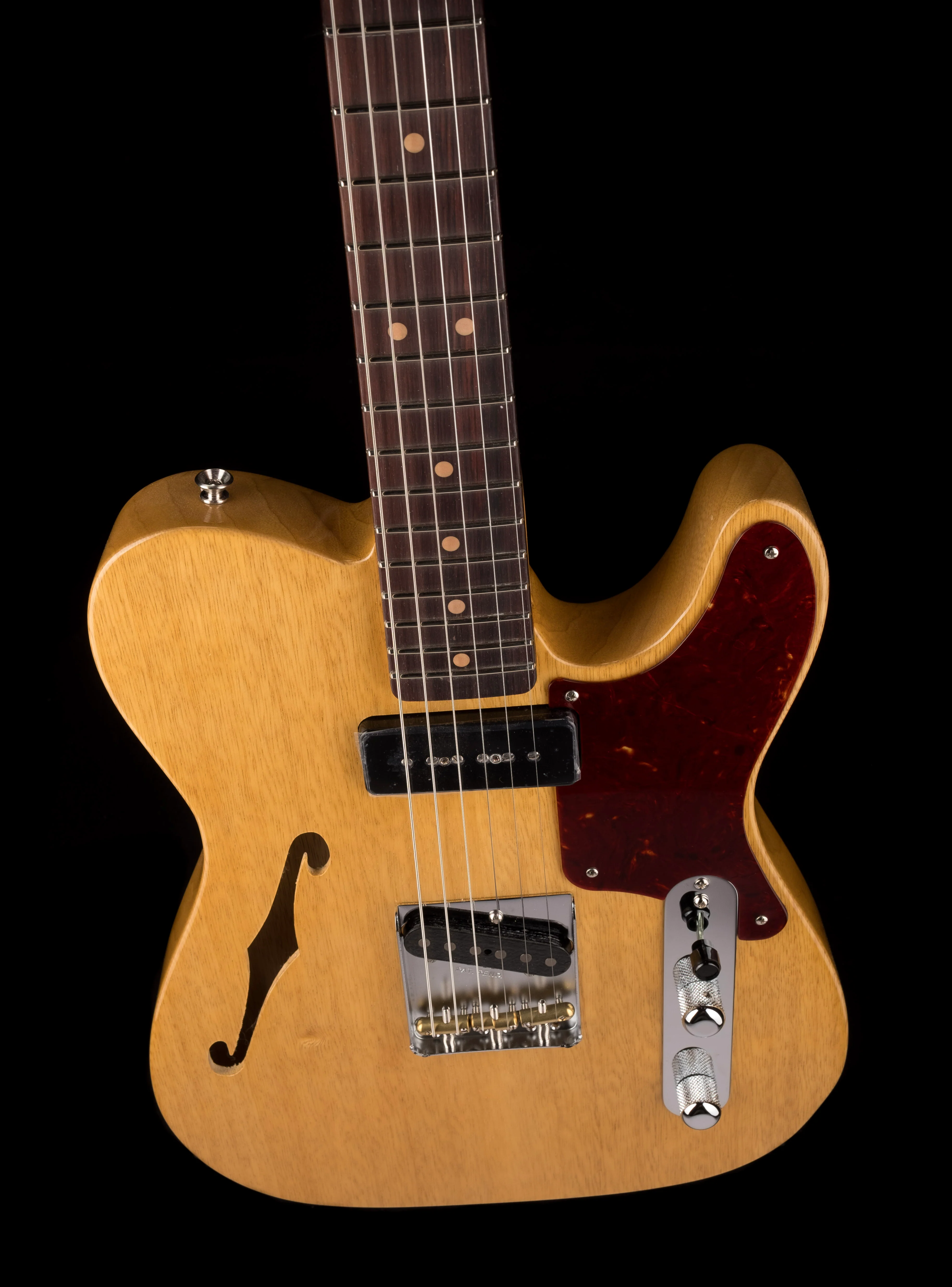 Pre Owned Fender Custom Shop Artisan Korina Tele With OHSC - Image 4