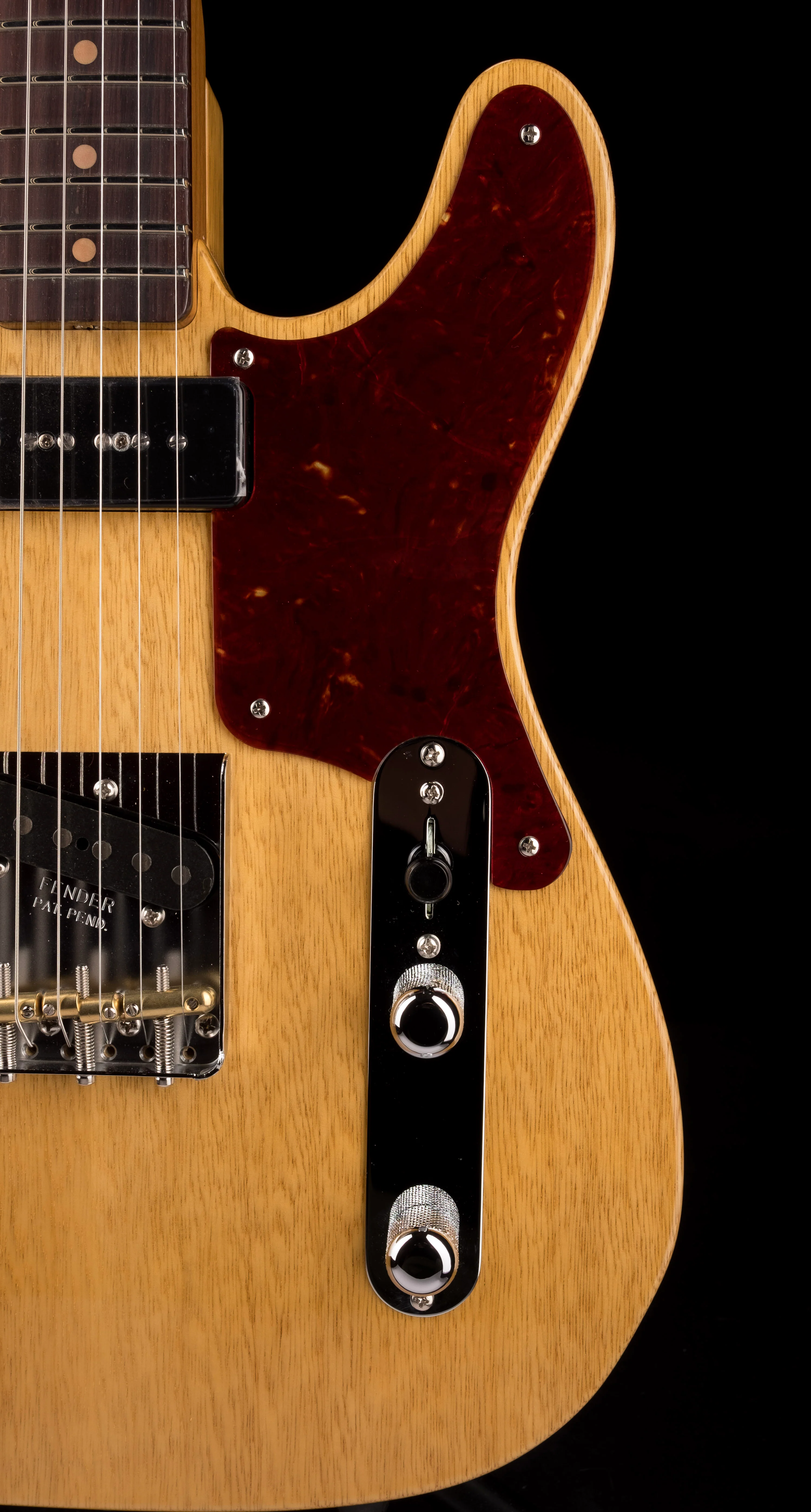 Pre Owned Fender Custom Shop Artisan Korina Tele With OHSC - Image 9