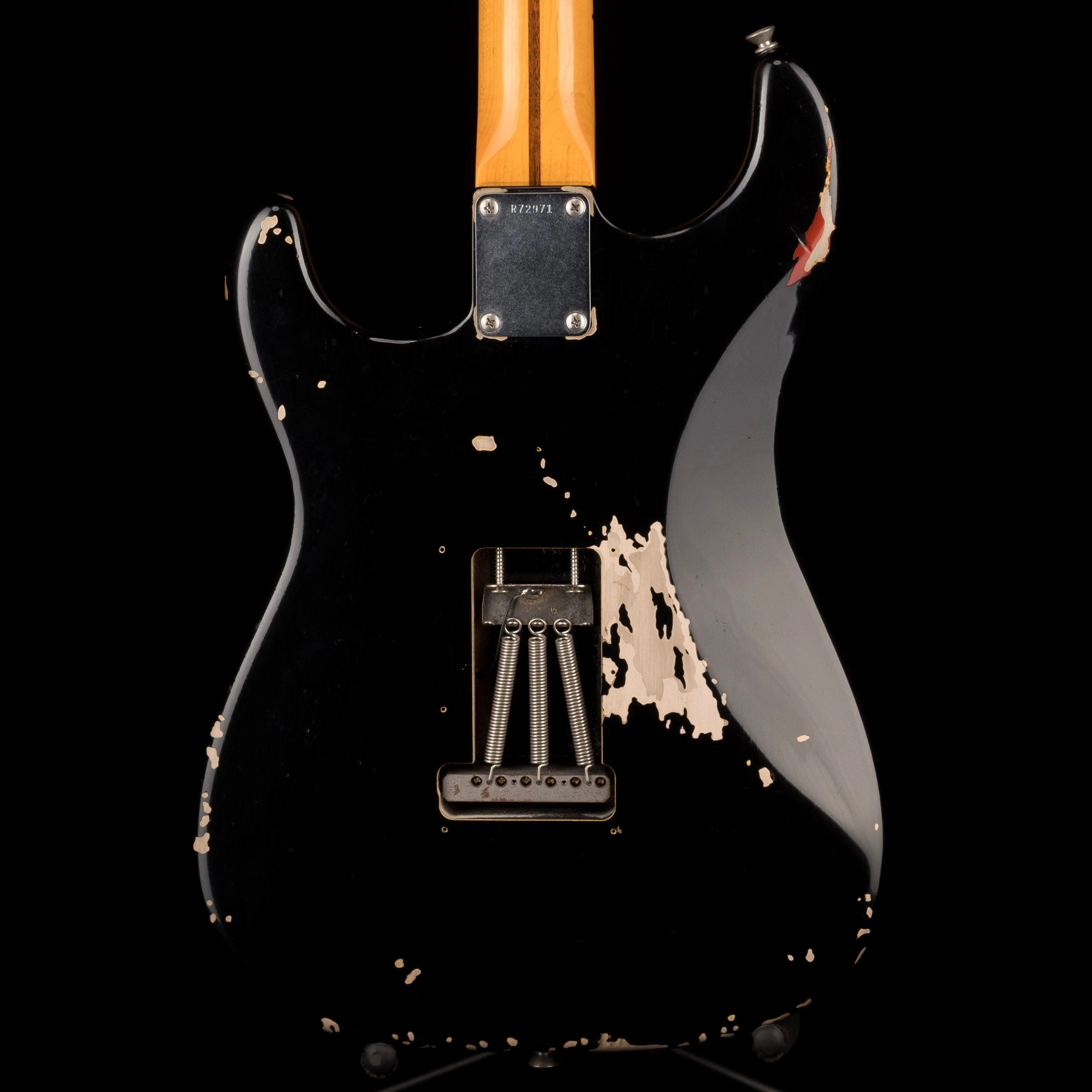 Pre-Owned Fender Custom Shop David Gilmour Stratocaster Relic Black over 3-Tone Sunburst - Image 17