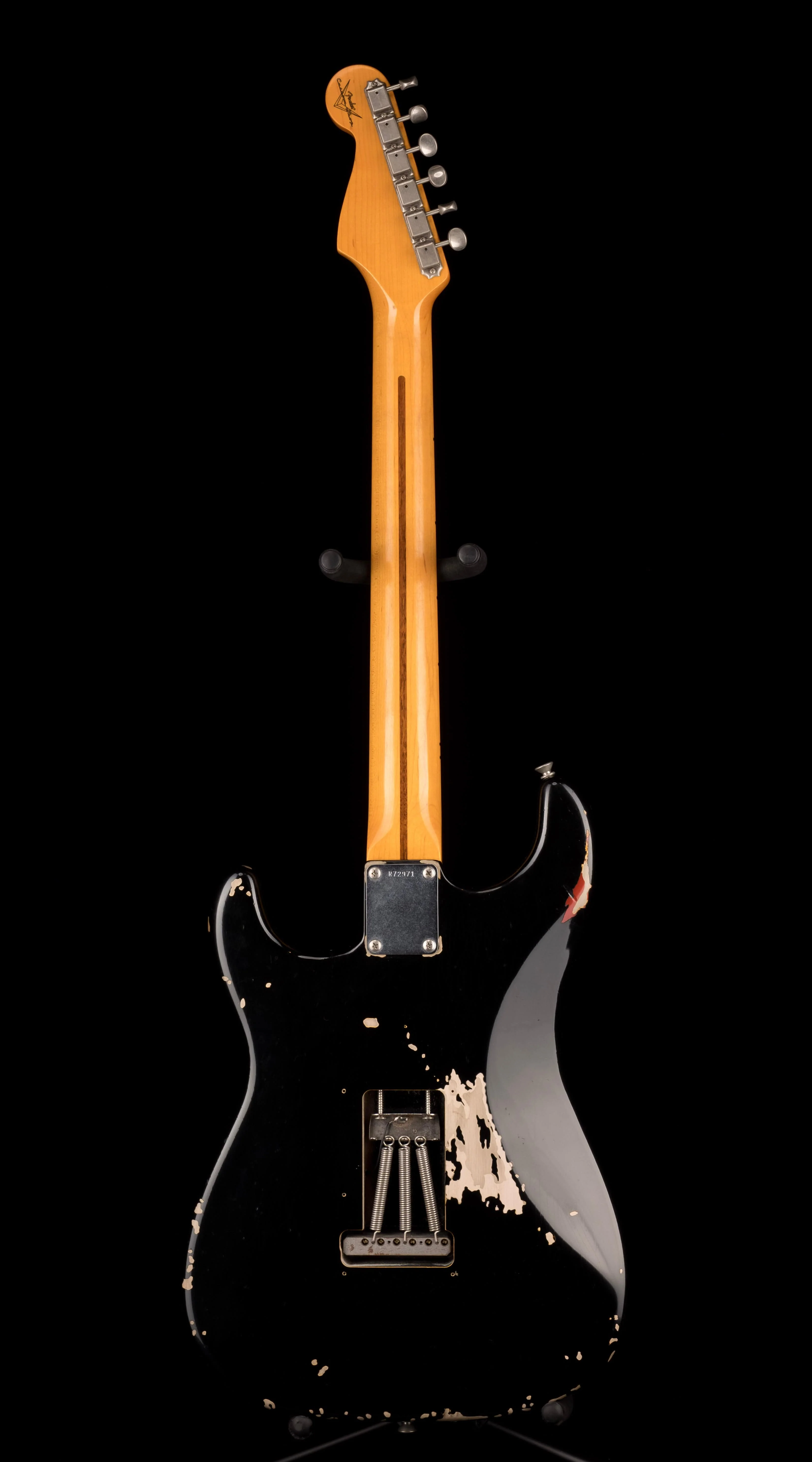 Pre-Owned Fender Custom Shop David Gilmour Stratocaster Relic Black over 3-Tone Sunburst - Image 18