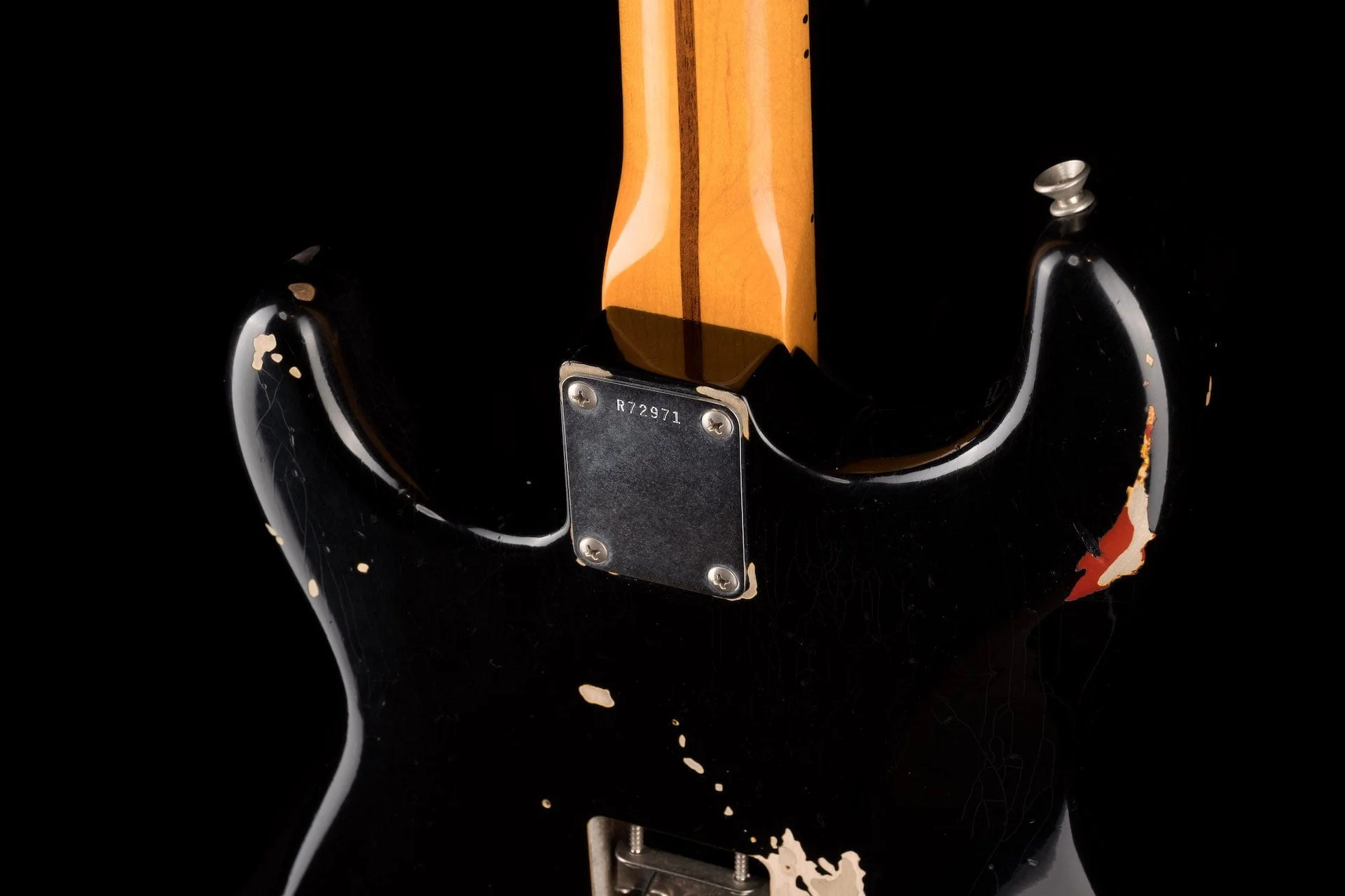 Pre-Owned Fender Custom Shop David Gilmour Stratocaster Relic Black over 3-Tone Sunburst - Image 19