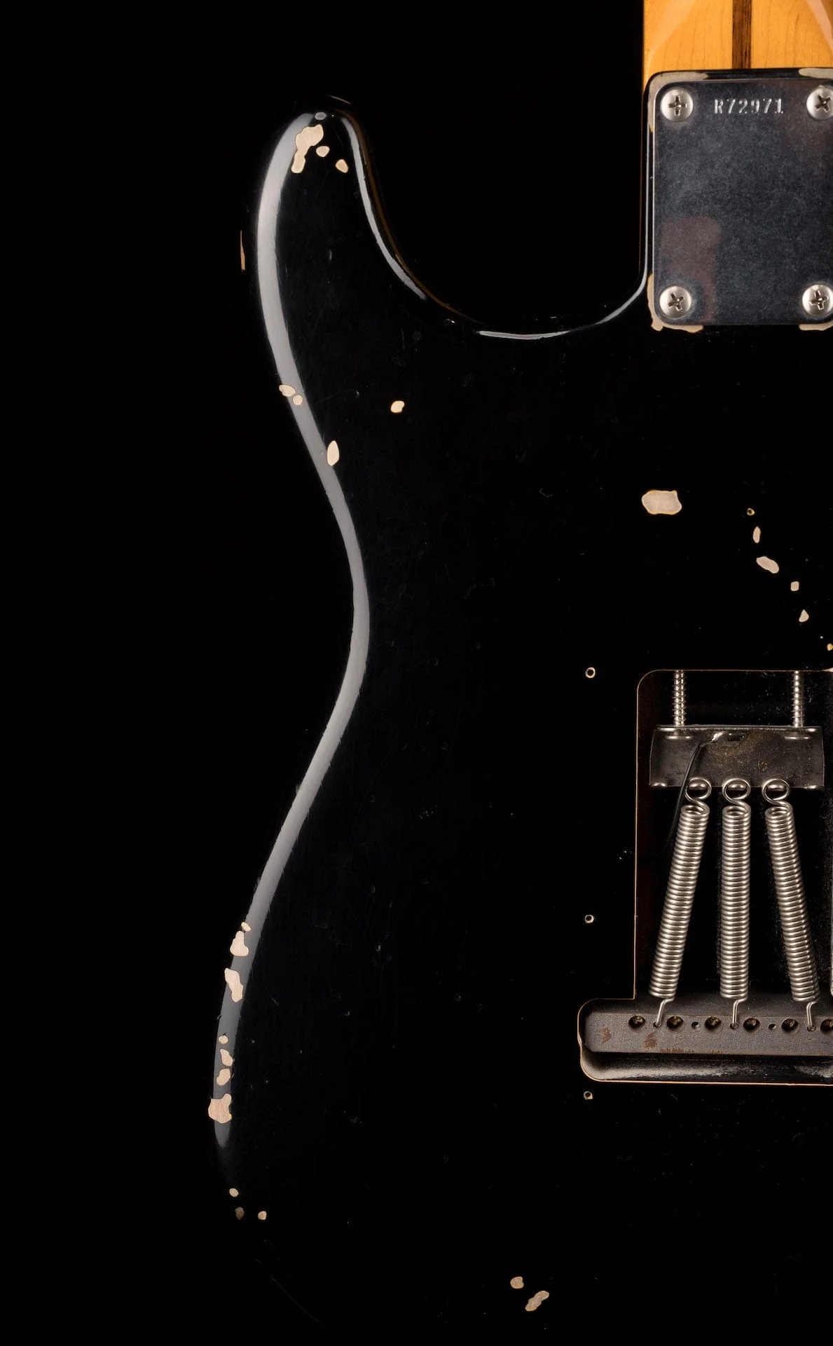 Pre-Owned Fender Custom Shop David Gilmour Stratocaster Relic Black over 3-Tone Sunburst - Image 22