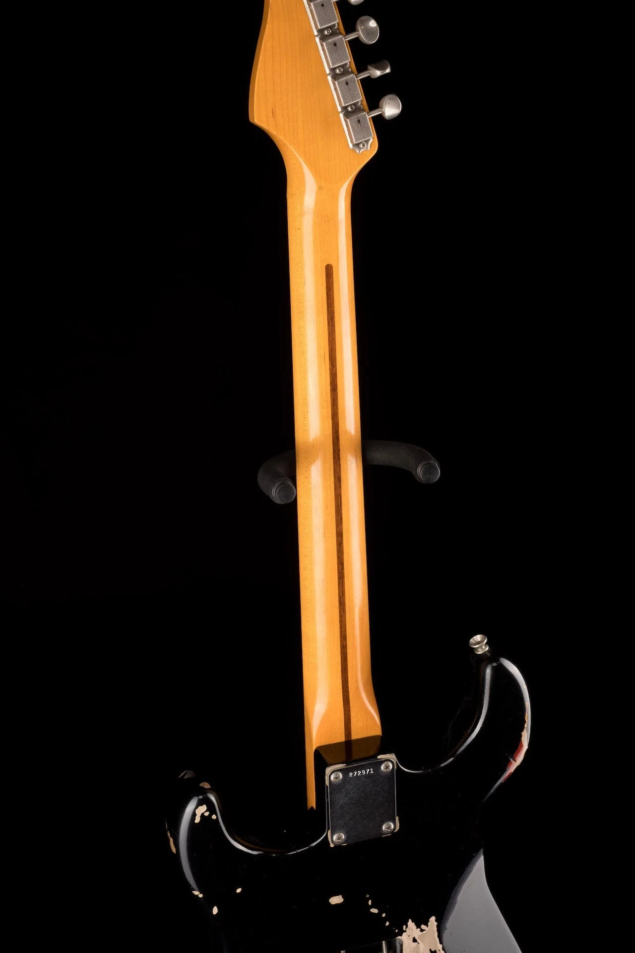 Pre-Owned Fender Custom Shop David Gilmour Stratocaster Relic Black over 3-Tone Sunburst - Image 24