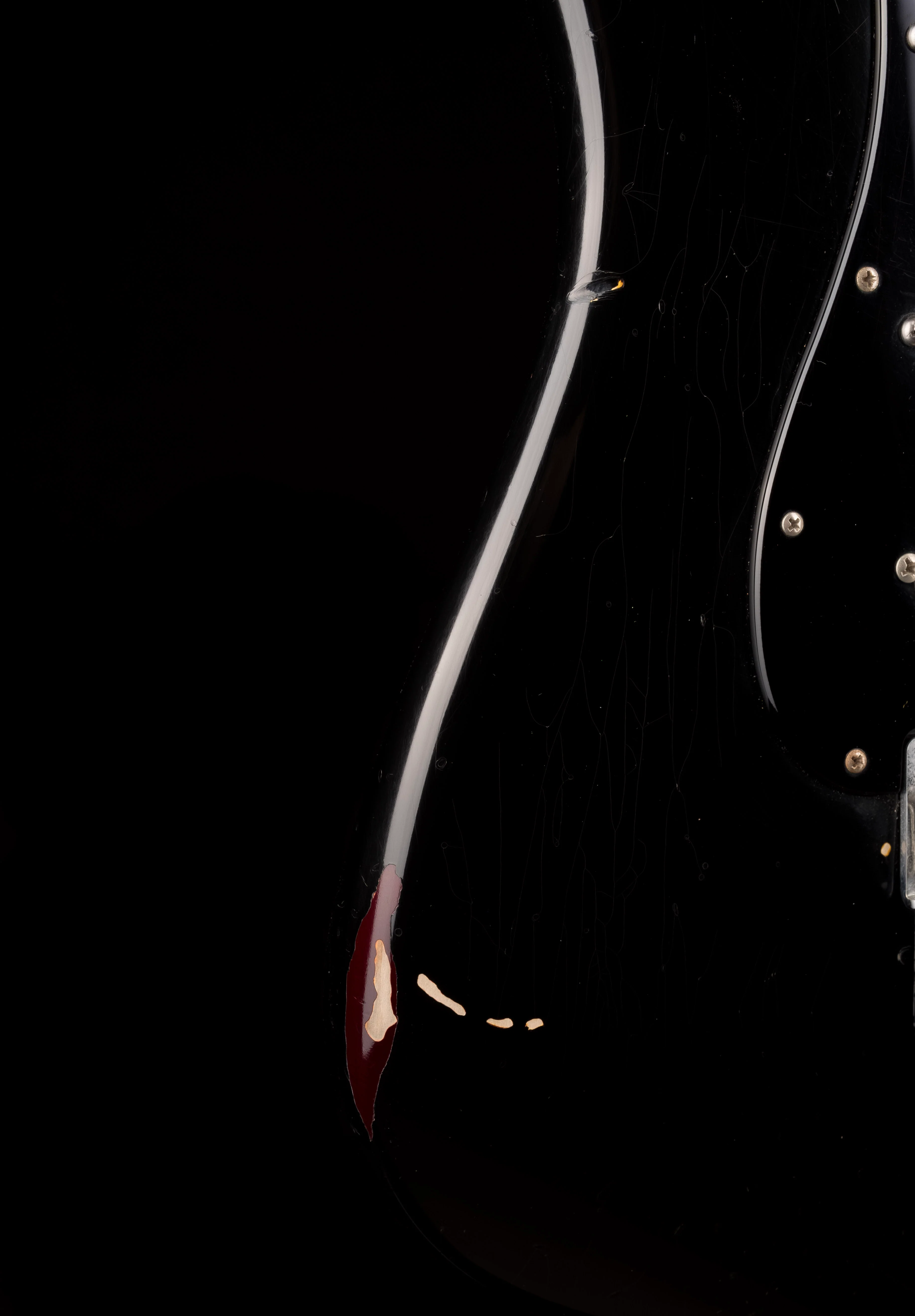 Pre-Owned Fender Custom Shop David Gilmour Stratocaster Relic Black over 3-Tone Sunburst - Image 8