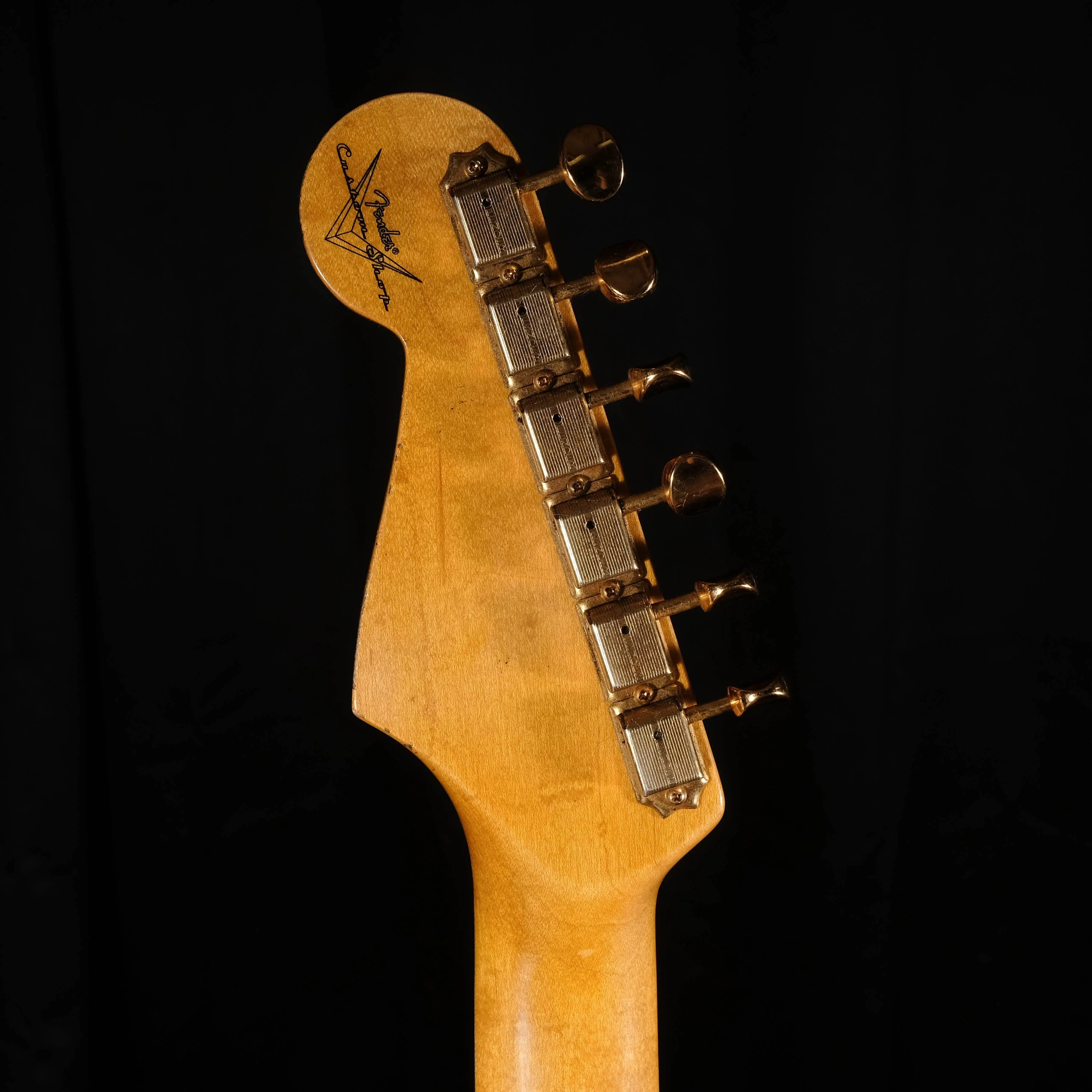 Preowned Fender Custom Shop "Golden Rose" 1959 Strat Relic Copper Metallic With OHSC - Image 13