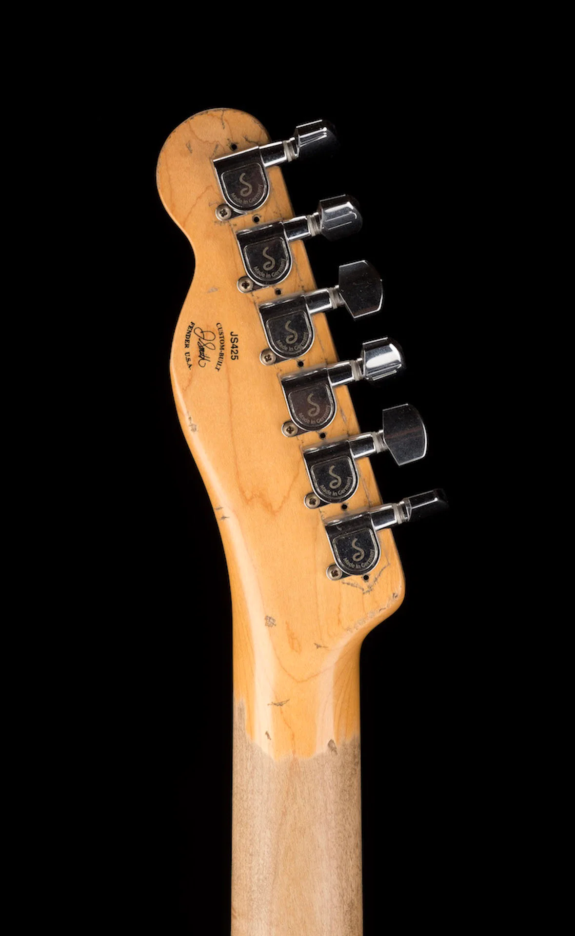 Pre Owned 2021 Fender Custom Shop Jason Smith Masterbuilt Tribute Joe Strummer Esquire With OHSC - Image 17