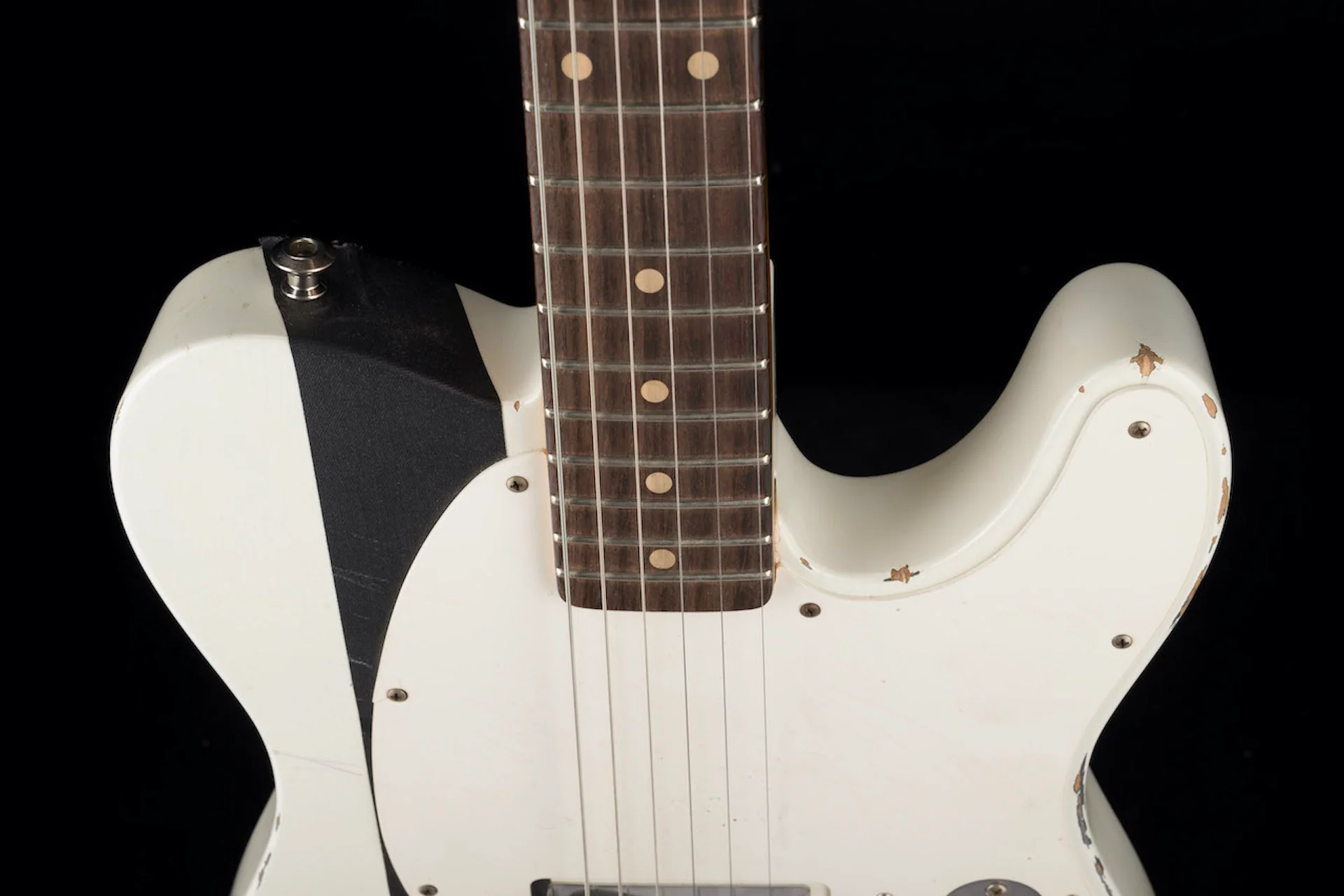 Pre Owned 2021 Fender Custom Shop Jason Smith Masterbuilt Tribute Joe Strummer Esquire With OHSC - Image 3