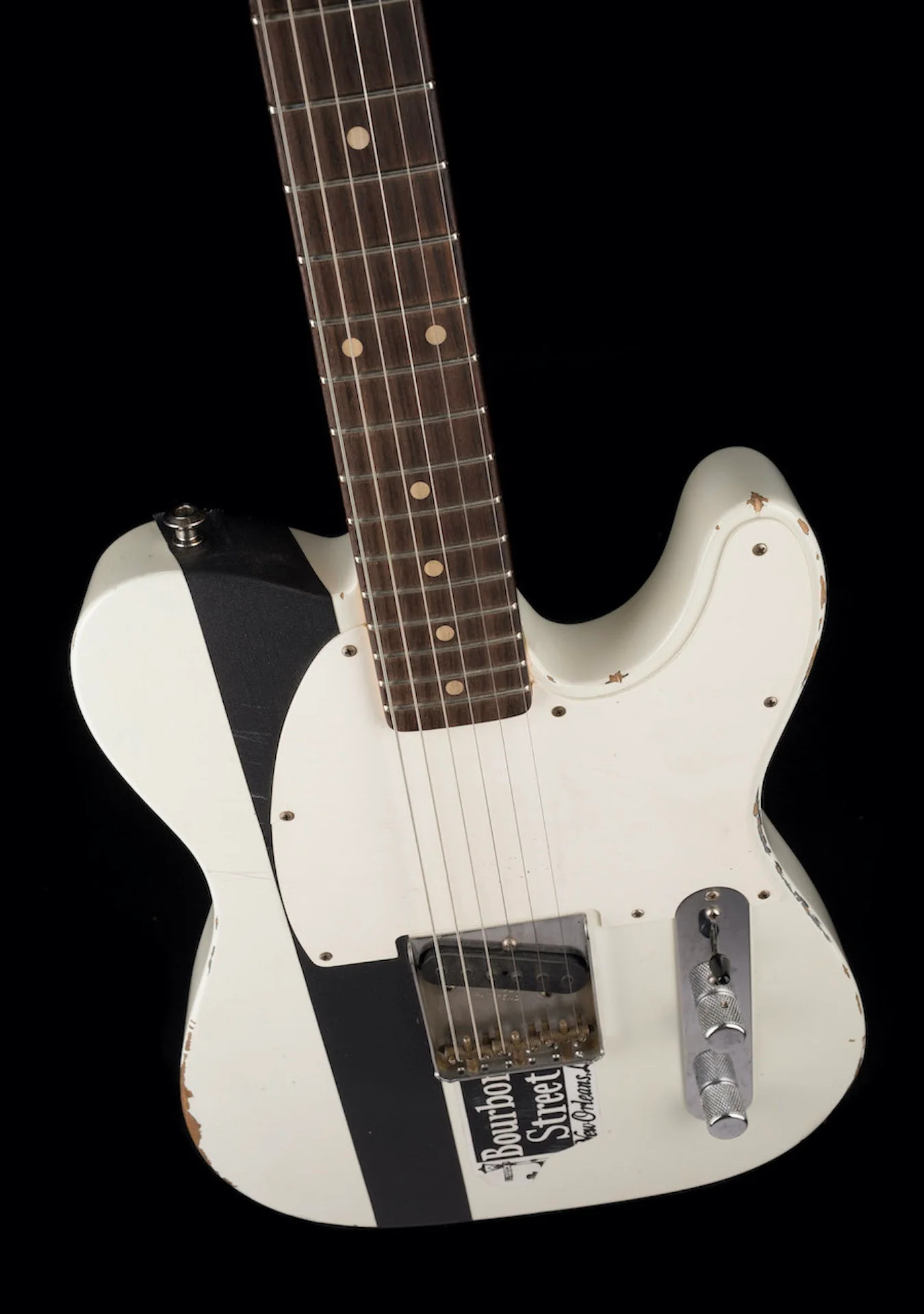 Pre Owned 2021 Fender Custom Shop Jason Smith Masterbuilt Tribute Joe Strummer Esquire With OHSC - Image 4
