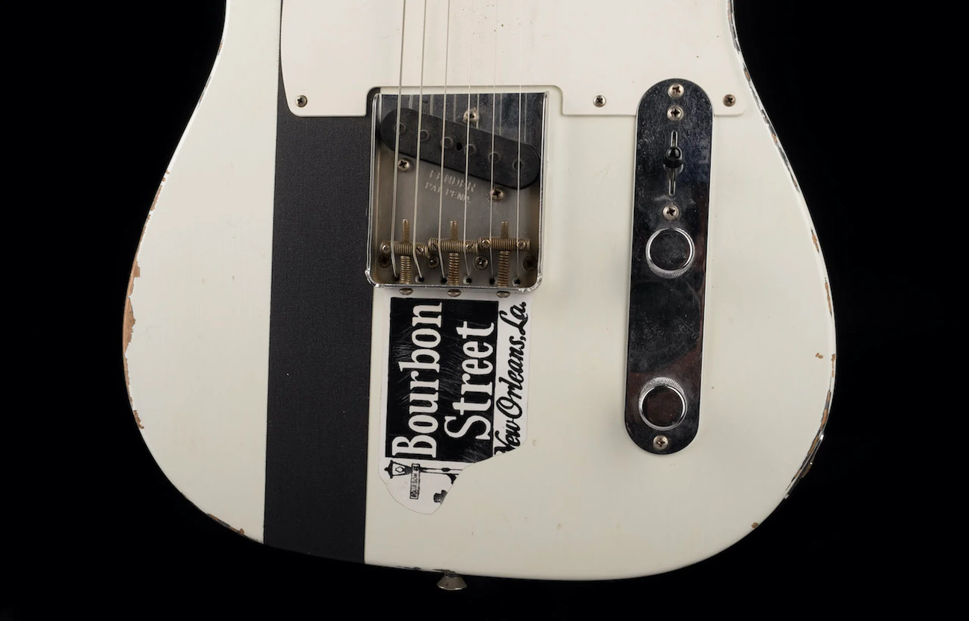Pre Owned 2021 Fender Custom Shop Jason Smith Masterbuilt Tribute Joe Strummer Esquire With OHSC - Image 5