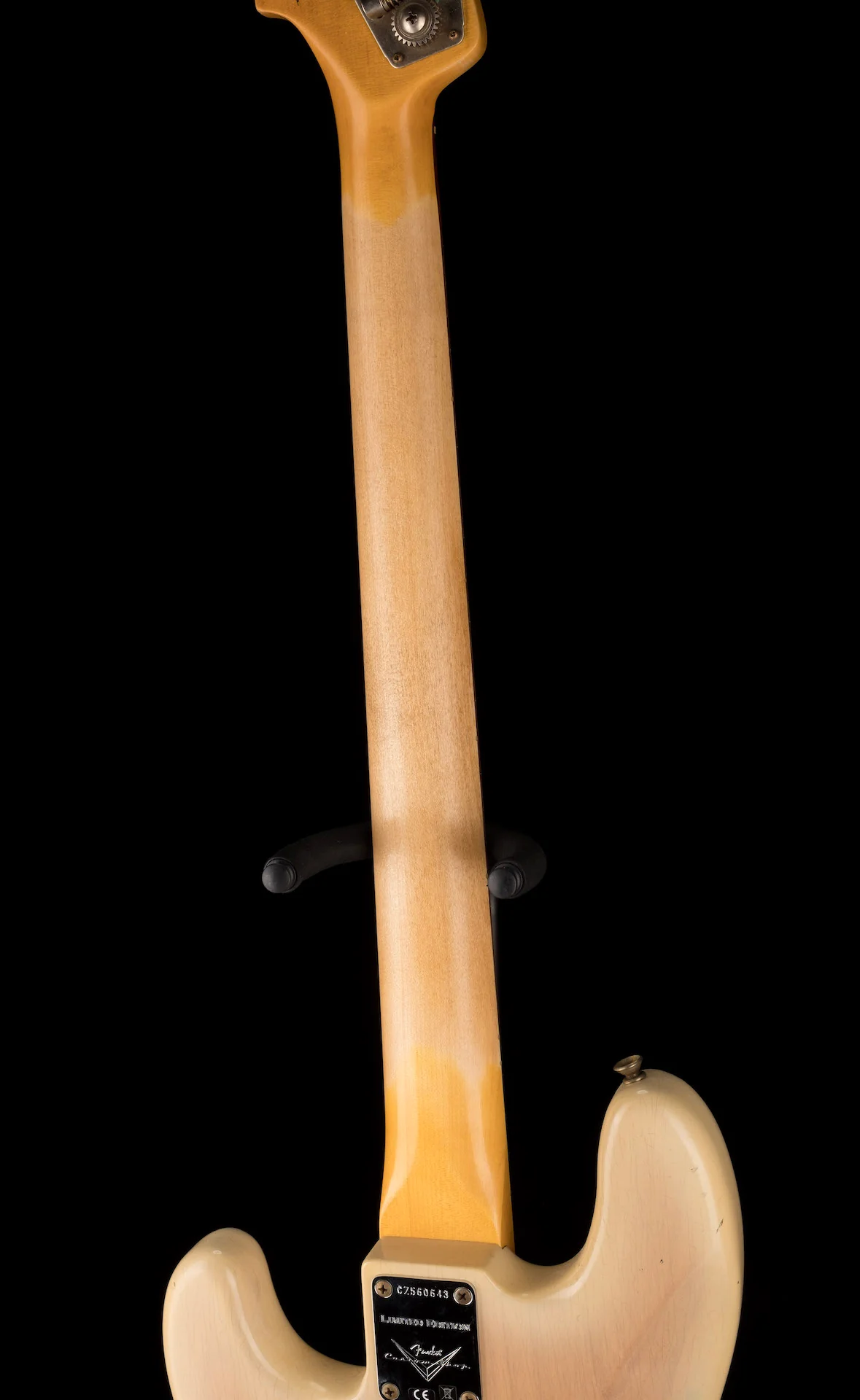 Pre-Owned Fender Custom Shop Limited Edition 1959 Precision Bass Journeyman Relic Natural Blonde With OHSC - Image 14