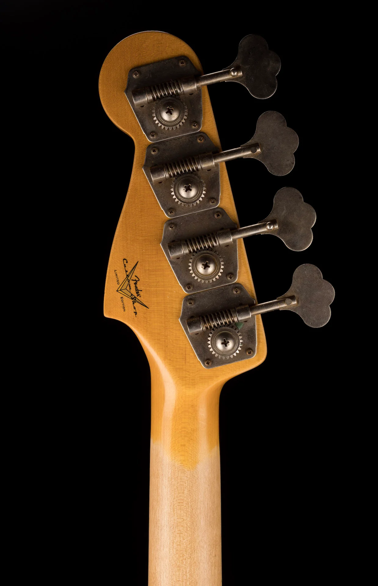 Pre-Owned Fender Custom Shop Limited Edition 1959 Precision Bass Journeyman Relic Natural Blonde With OHSC - Image 15