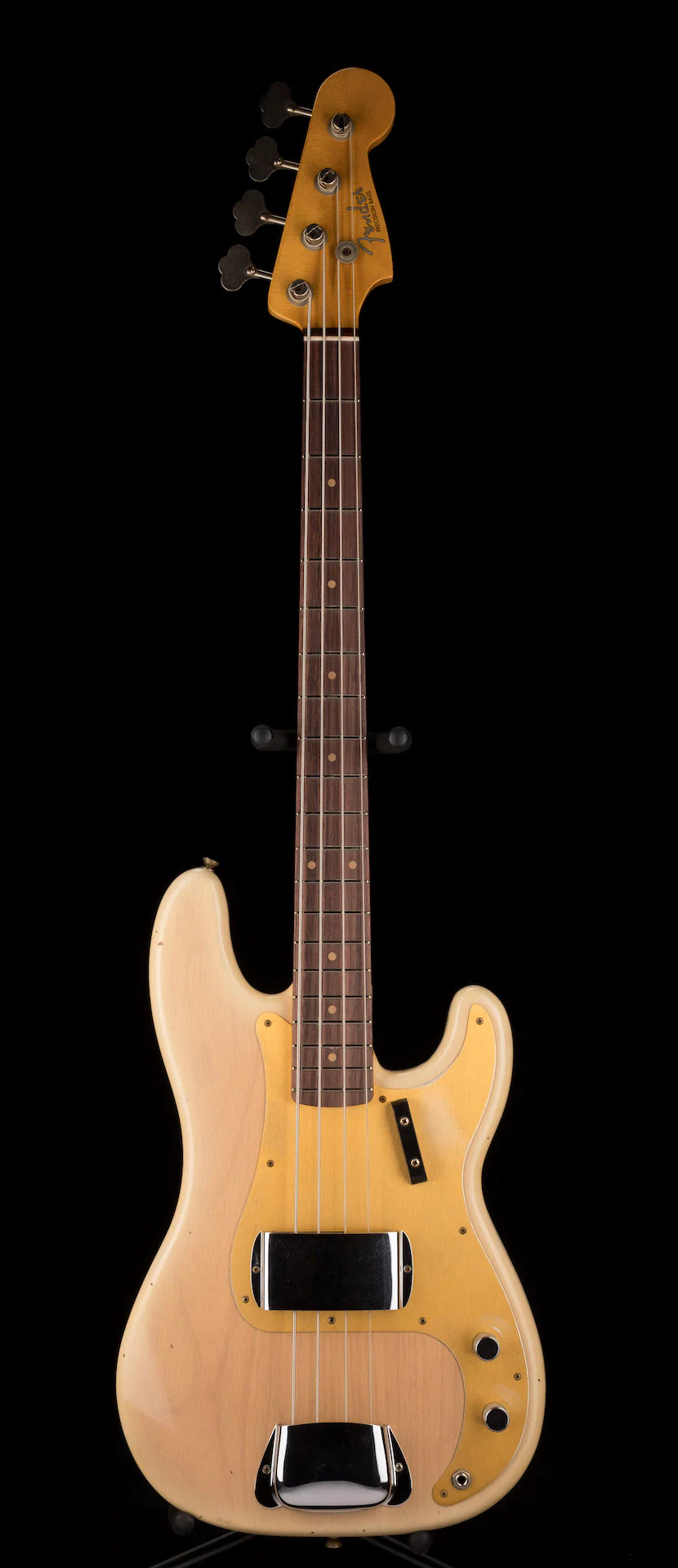 Pre-Owned Fender Custom Shop Limited Edition 1959 Precision Bass Journeyman Relic Natural Blonde With OHSC - Image 2