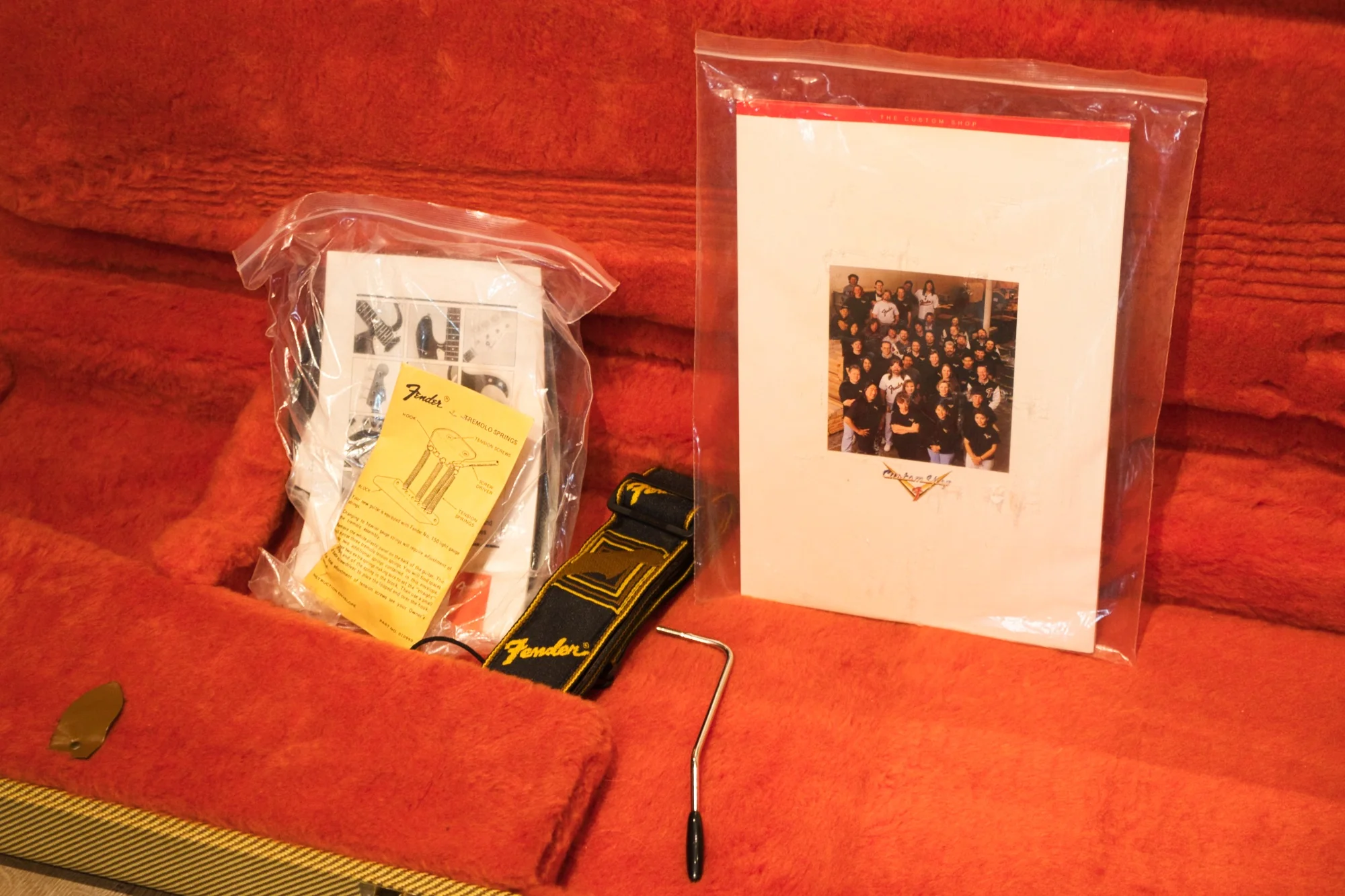 Pre Owned  Fender Custom Shop Limited Edition Aluminum Body Stratocaster W/ OHSC - Image 12