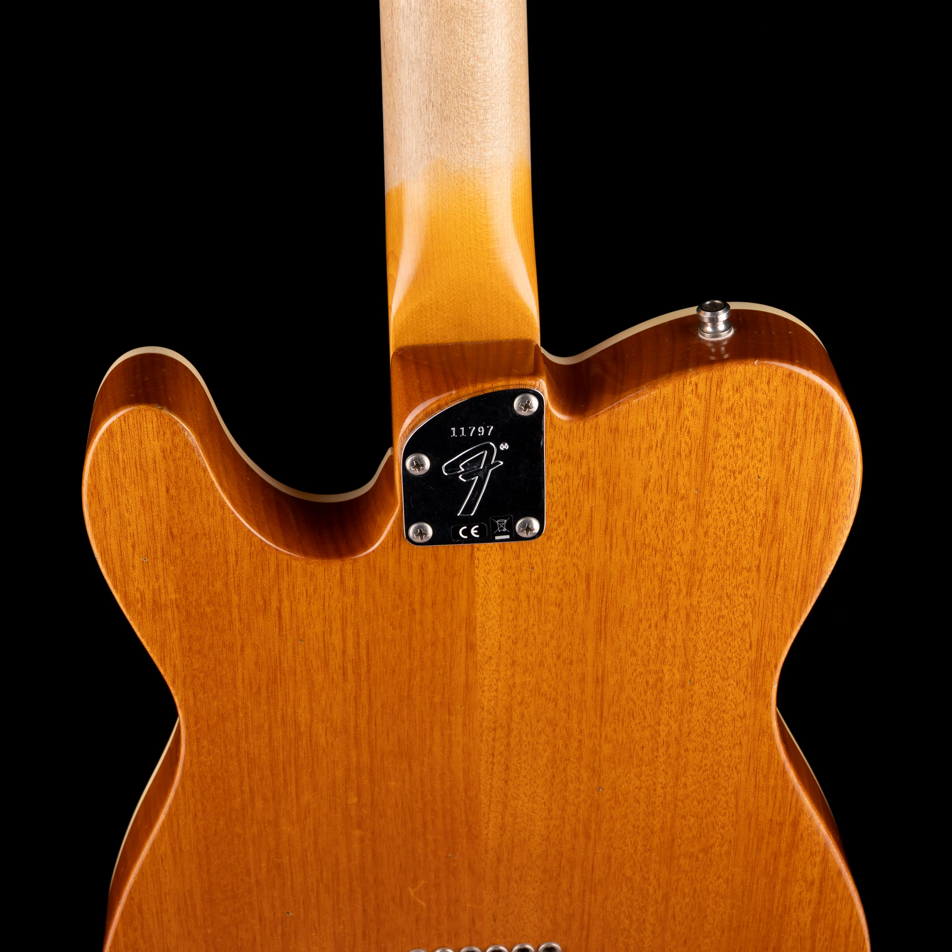 Pre Owned Fender Custom Shop Limited Edition Postmodern Telecaster Journeyman Relic 3-Tone Sunburst Sparkle With OHSC - Image 11