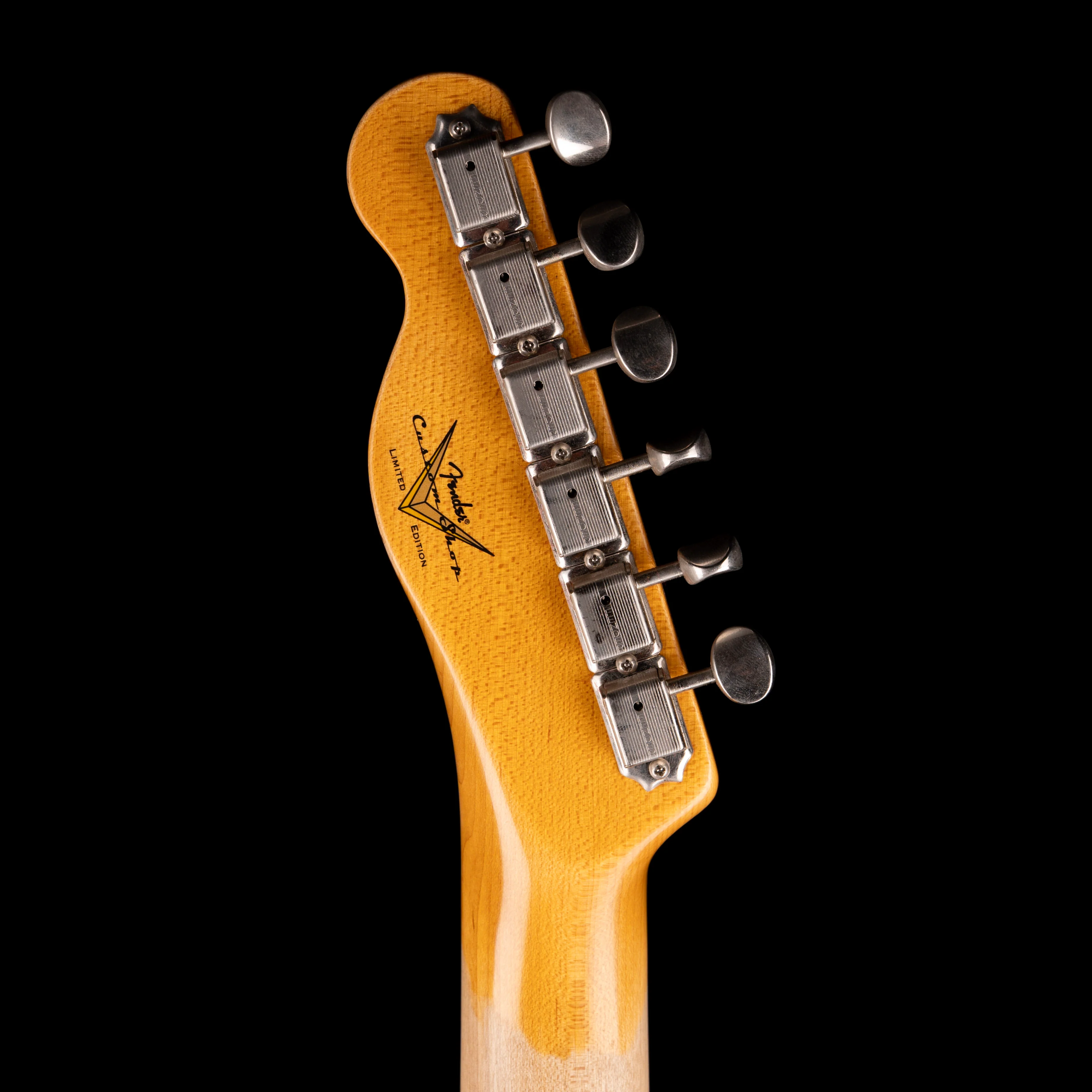 Pre Owned Fender Custom Shop Limited Edition Postmodern Telecaster Journeyman Relic 3-Tone Sunburst Sparkle With OHSC - Image 14