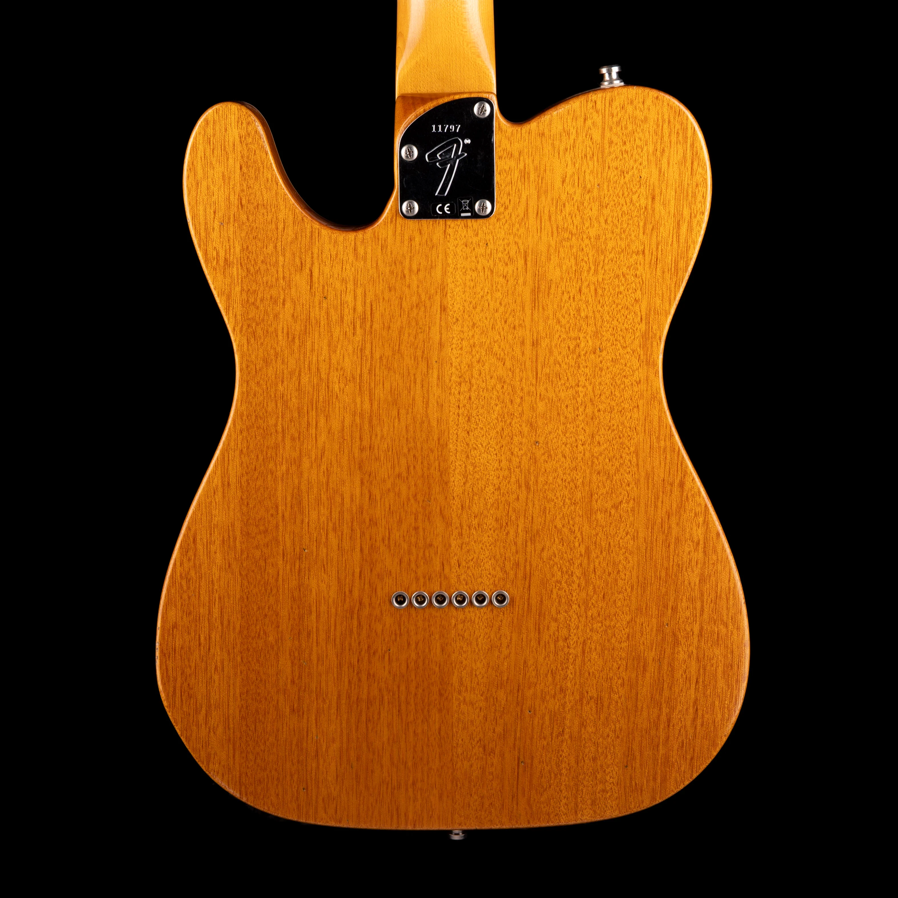 Pre Owned Fender Custom Shop Limited Edition Postmodern Telecaster Journeyman Relic 3-Tone Sunburst Sparkle With OHSC - Image 9