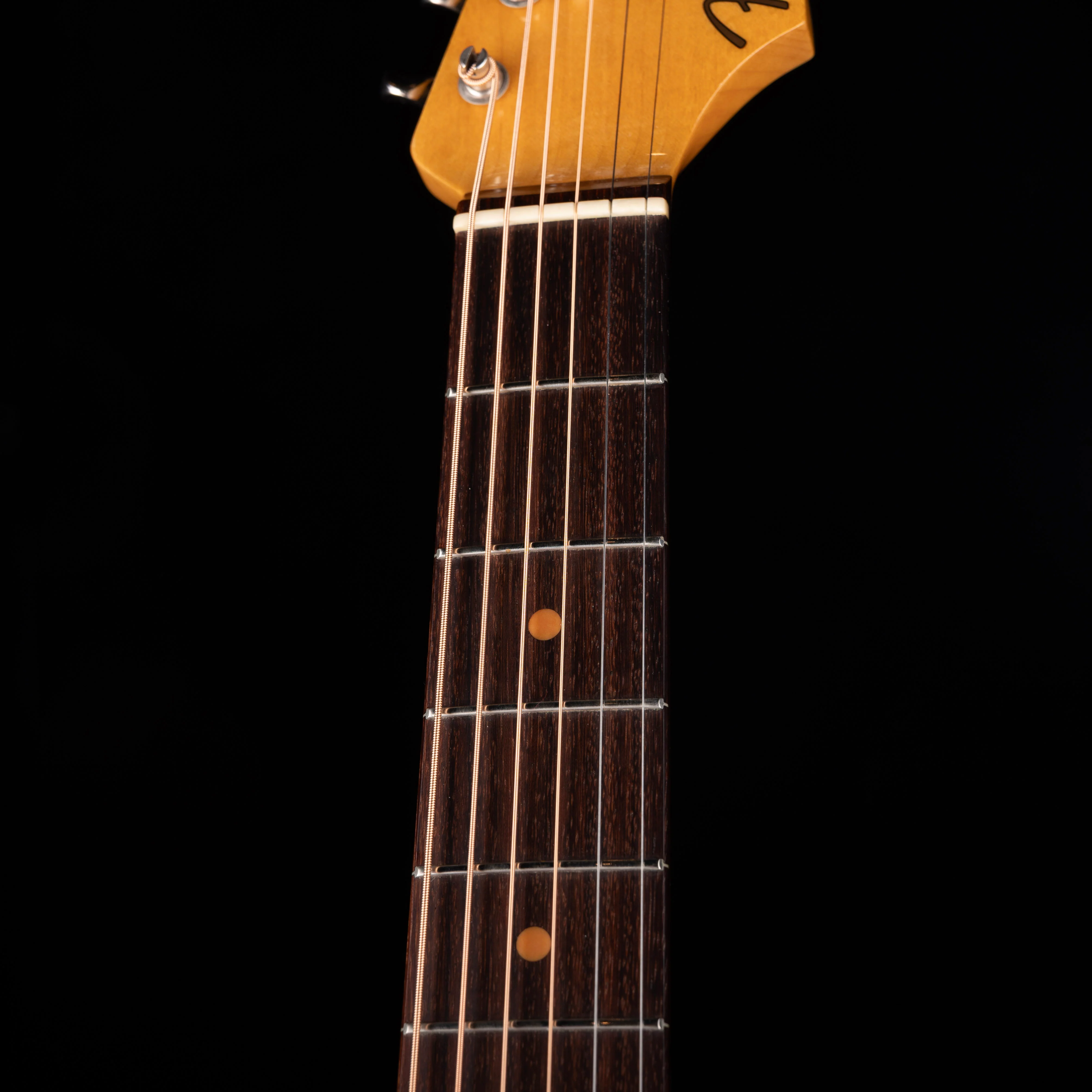 Pre-Owned Fender Custom Shop Limited Edition Tom Petty Kingman Signature Acoustic Black With OHSC - Image 7