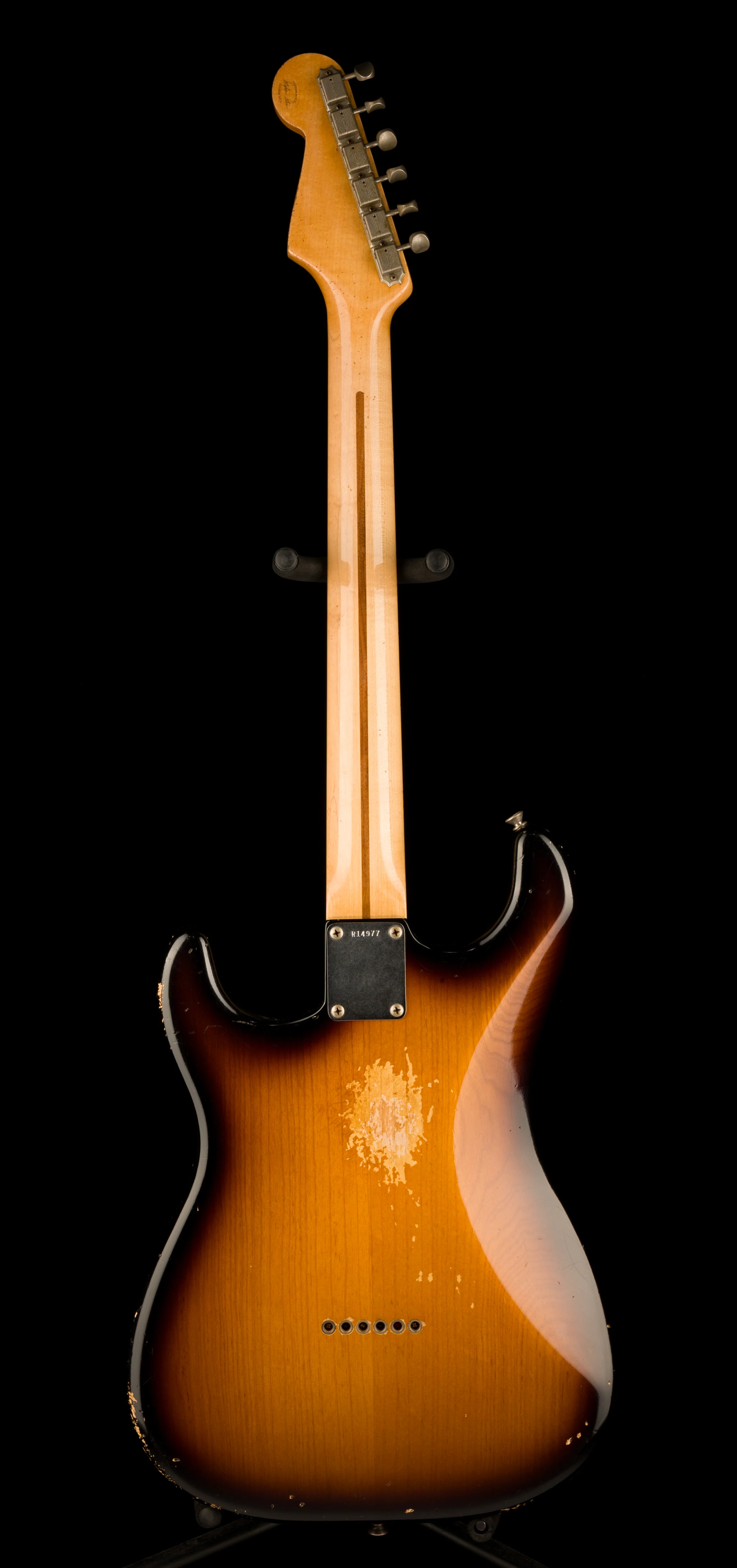 Pre Owned Fender Custom Shop Masterbuilt Stephen Stern '50s Stratocaster 2-Tone Sunburst With OHSC - Image 13