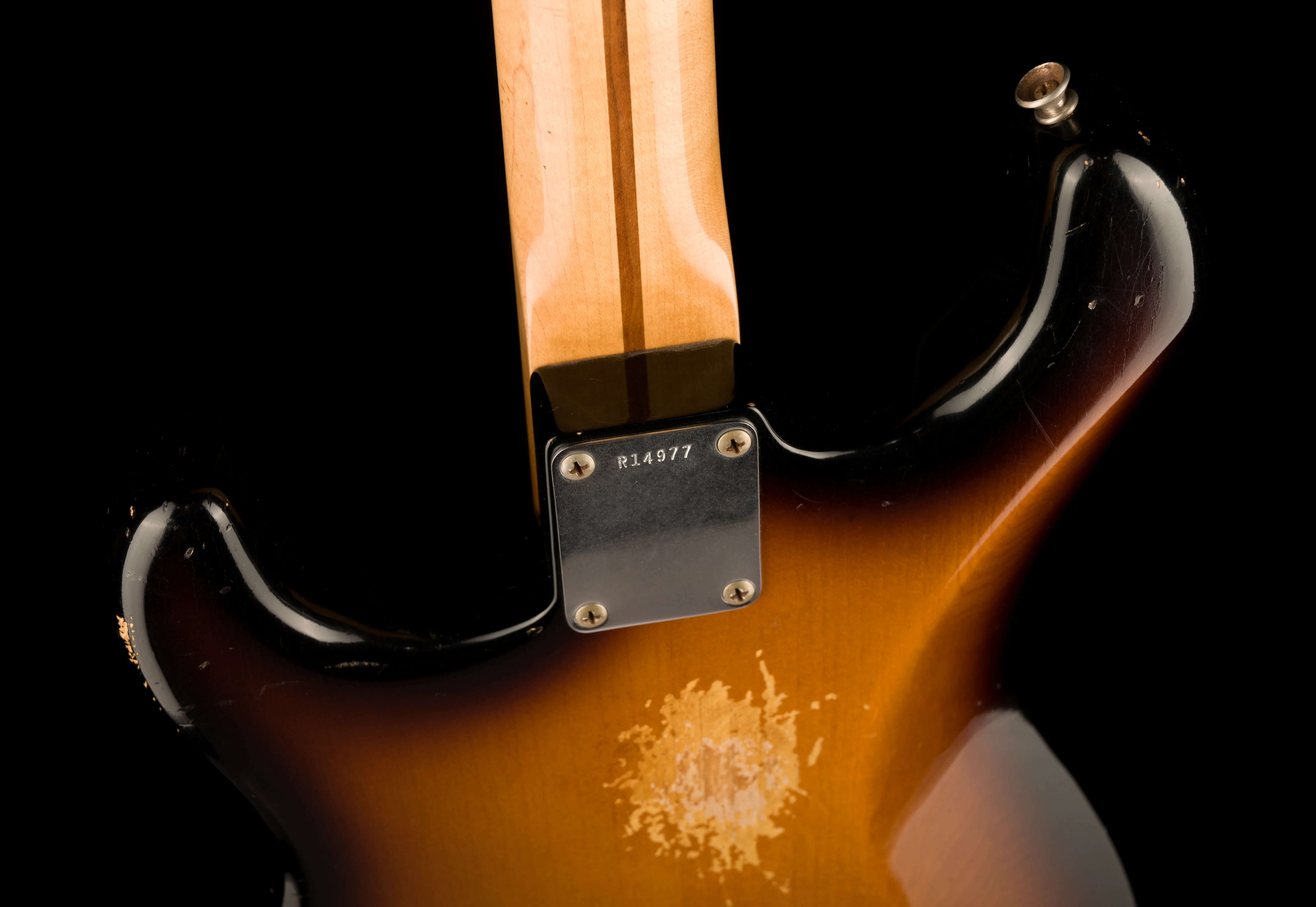 Pre Owned Fender Custom Shop Masterbuilt Stephen Stern '50s Stratocaster 2-Tone Sunburst With OHSC - Image 14