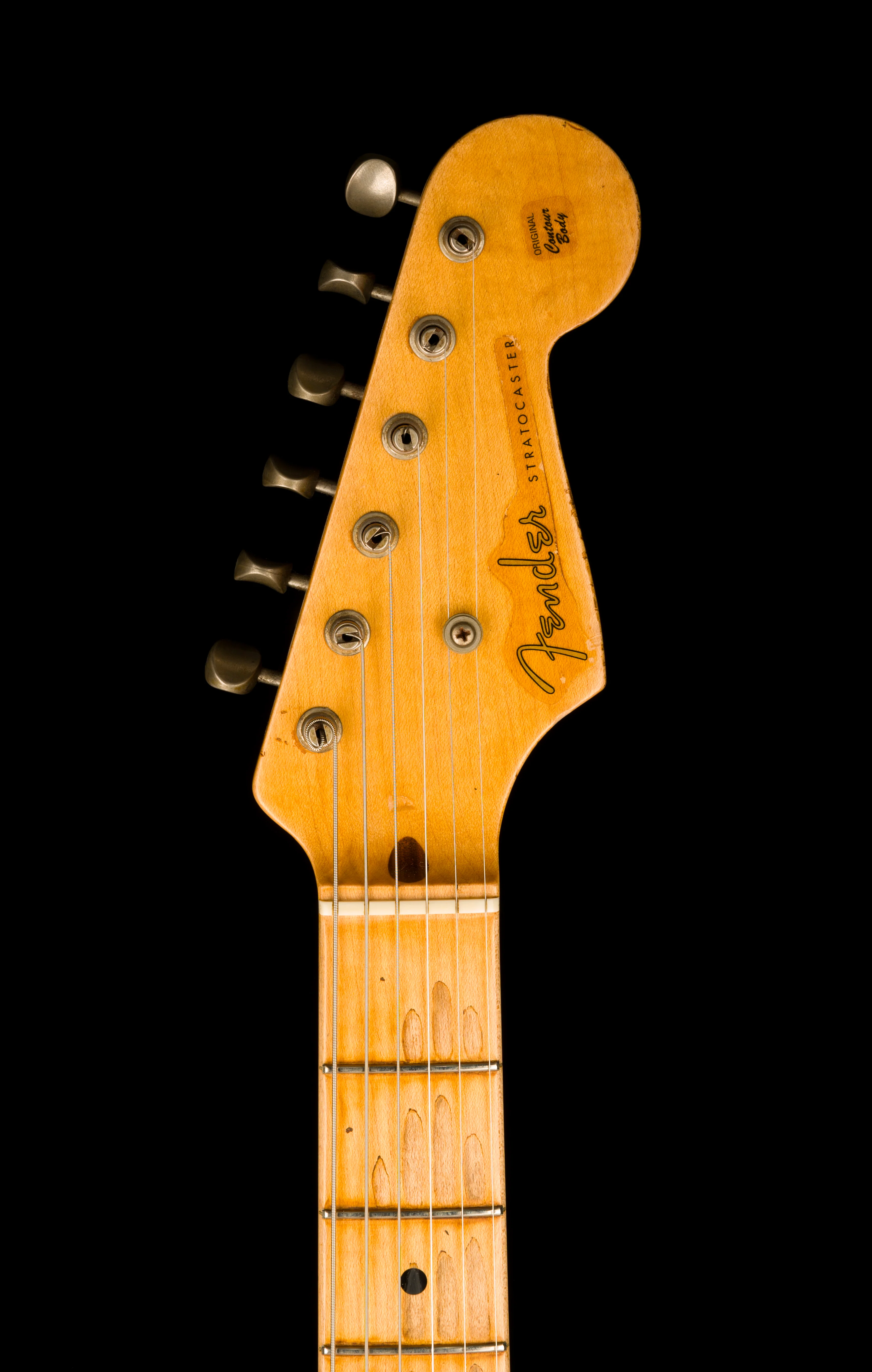 Pre Owned Fender Custom Shop Masterbuilt Stephen Stern '50s Stratocaster 2-Tone Sunburst With OHSC - Image 16