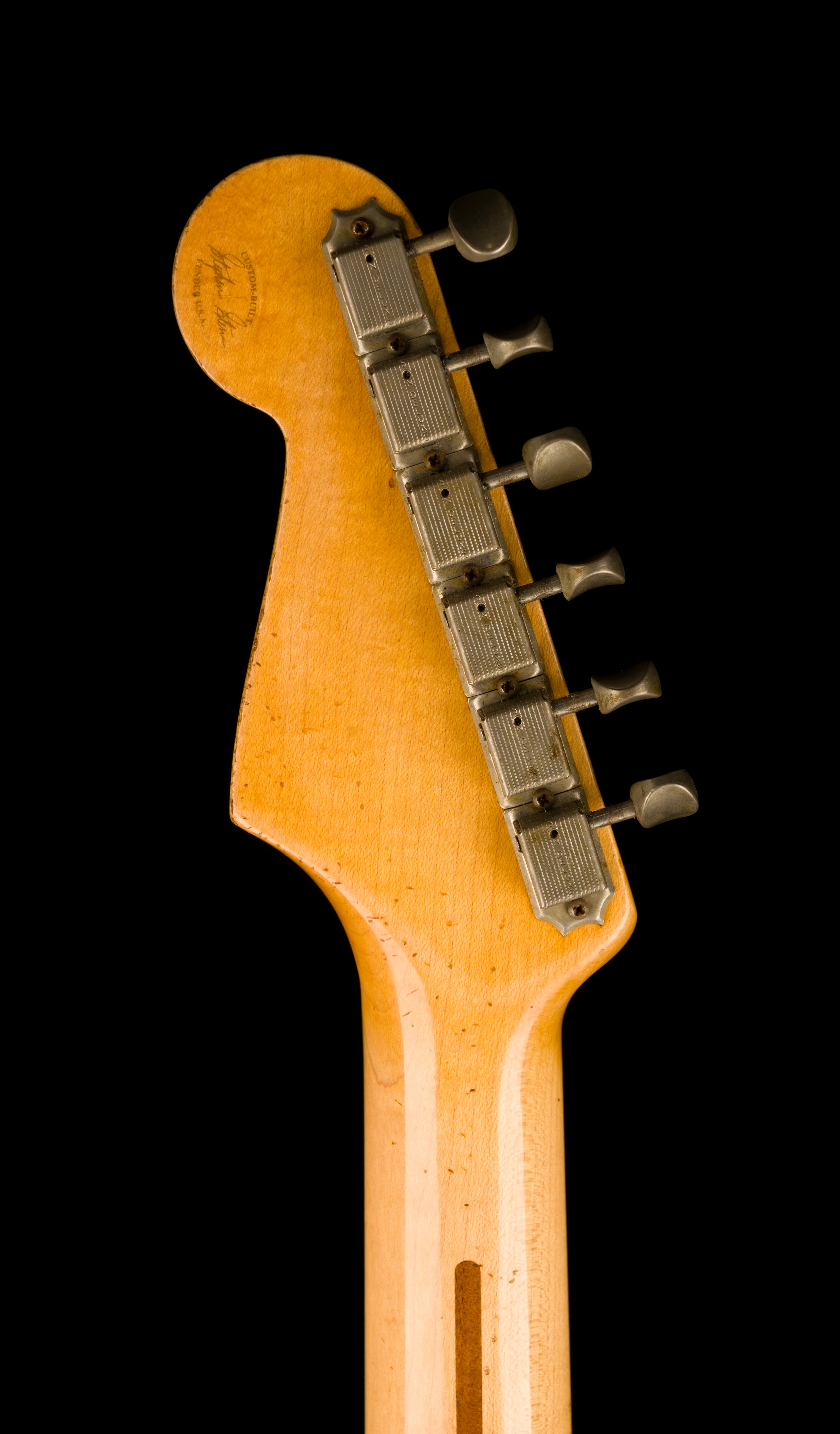 Pre Owned Fender Custom Shop Masterbuilt Stephen Stern '50s Stratocaster 2-Tone Sunburst With OHSC - Image 17